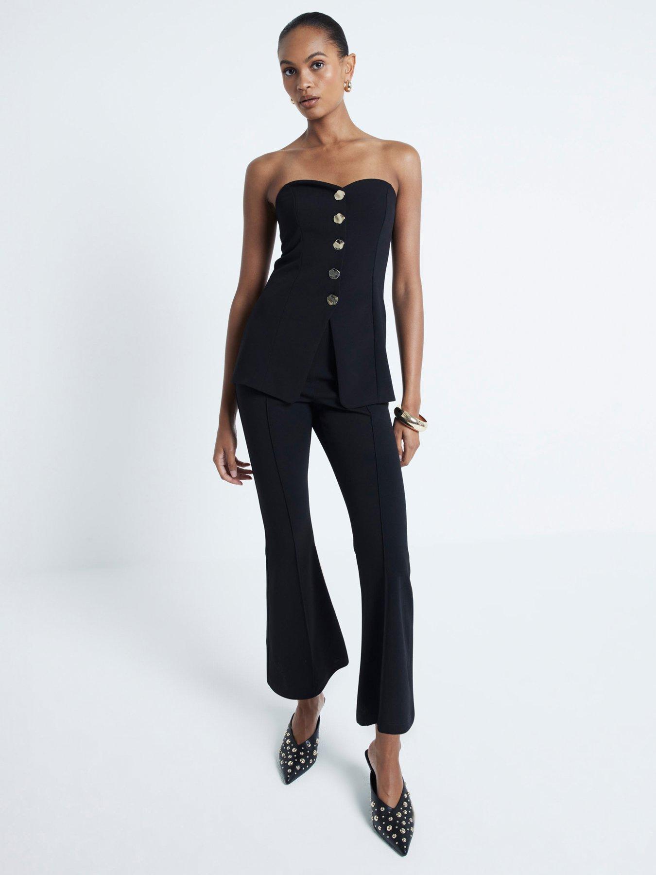 river-island-bootcut-crop-pull-on-trouser-black