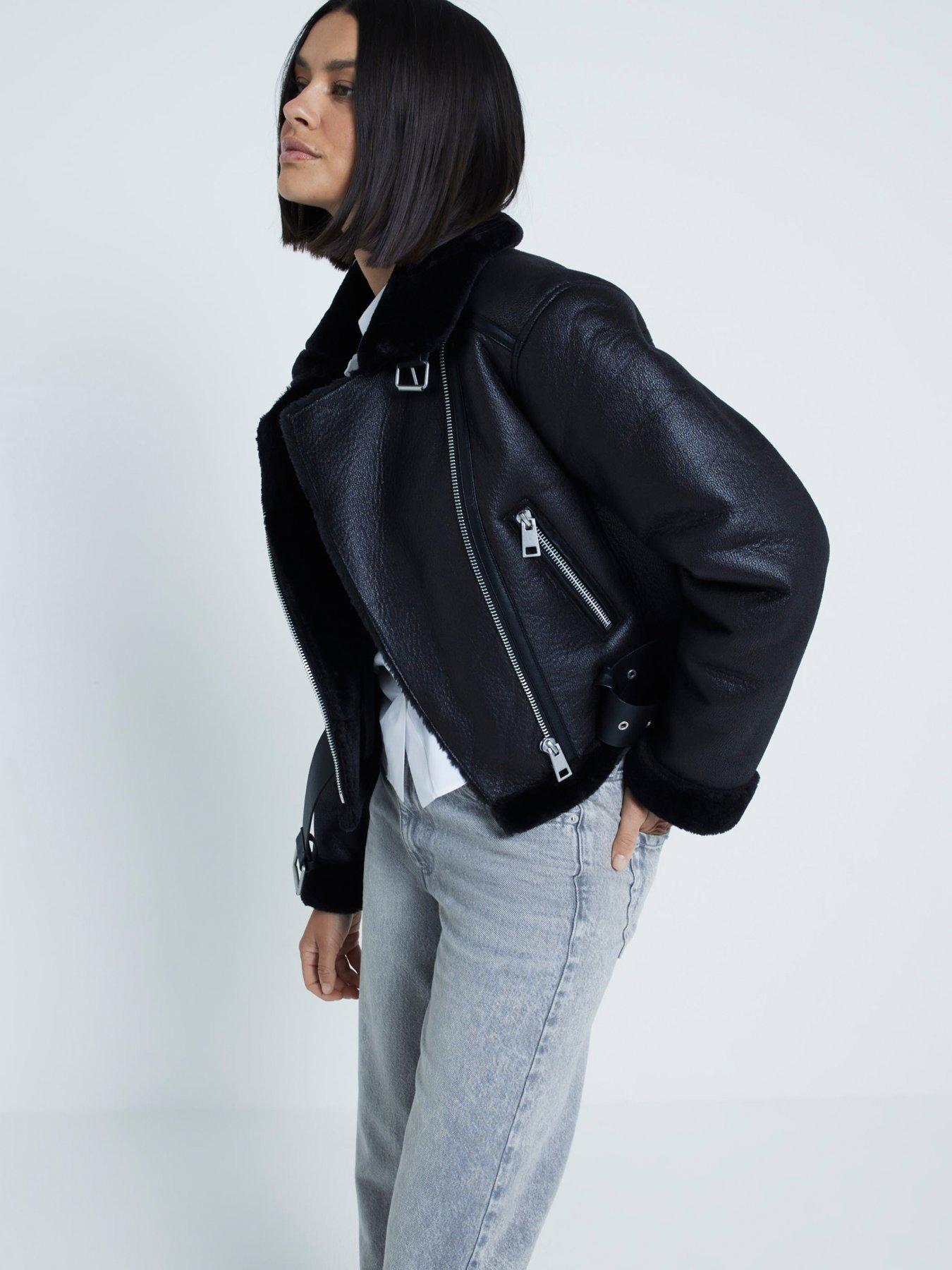 river-island-belted-crop-aviator-jacket-black