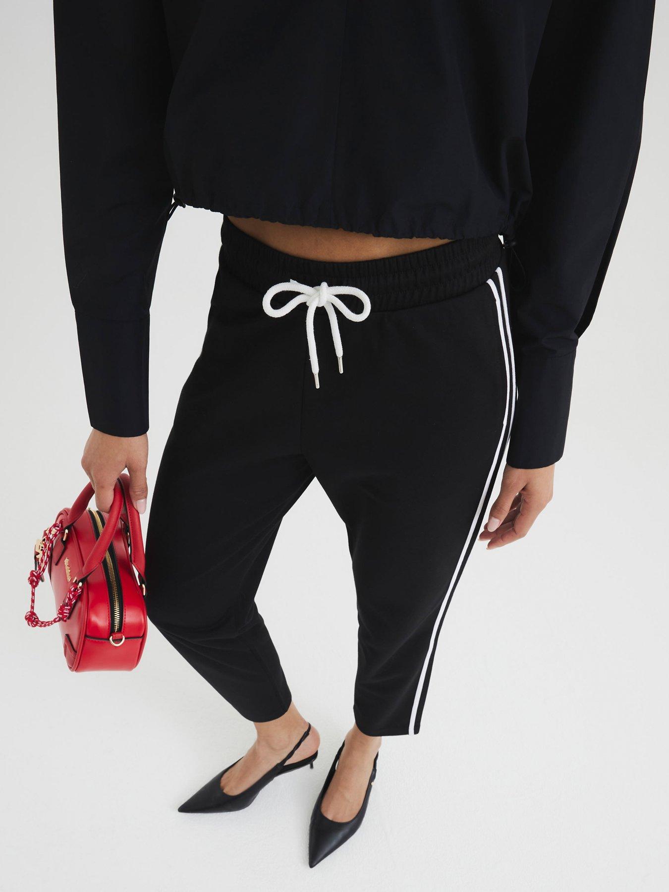 river-island-side-stripe-jogger-blackwhiteback