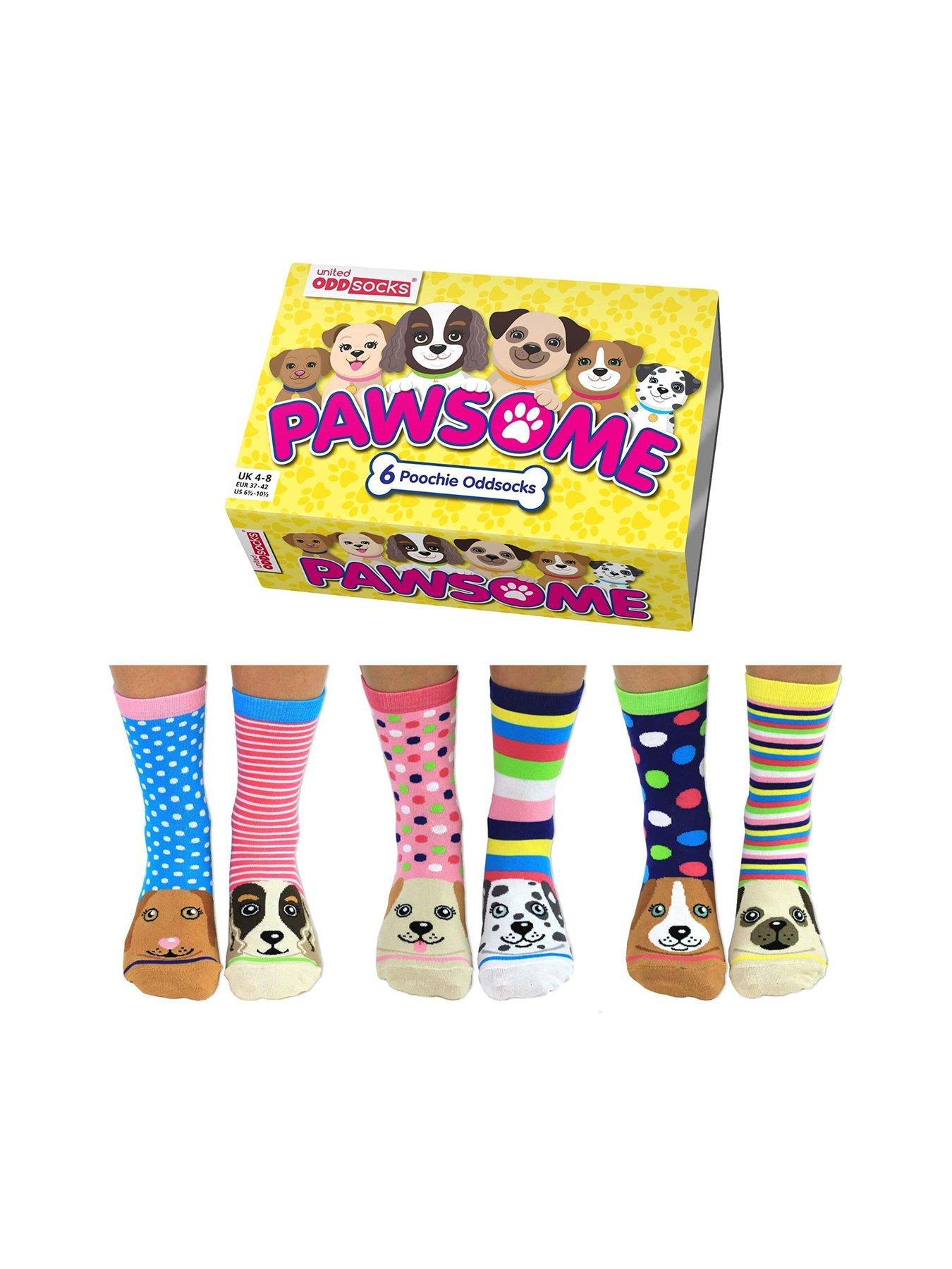 United Oddsocks Ladies Pawsome - Multi