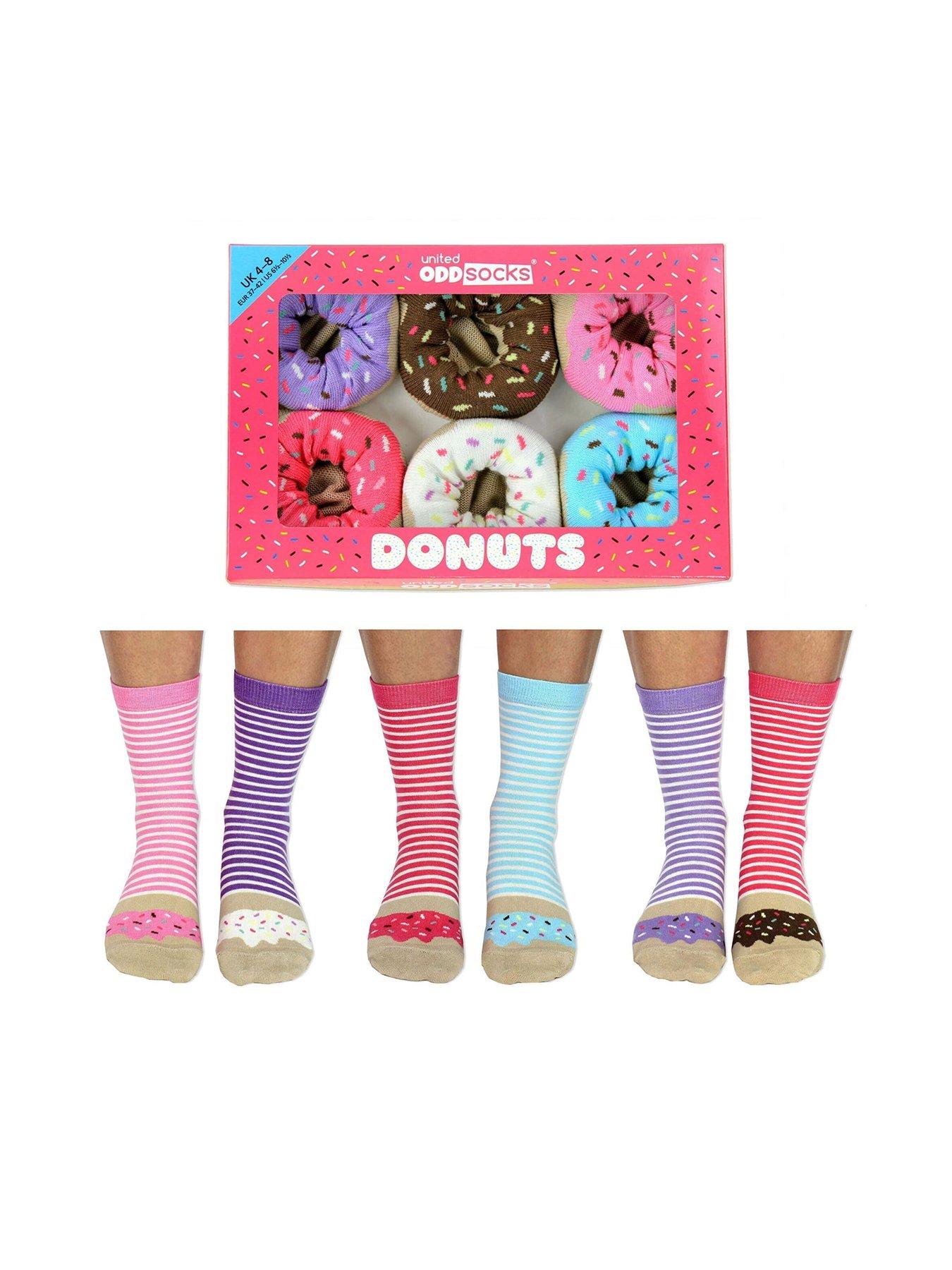 united-oddsocks-united-oddsocksladies-donuts-multi