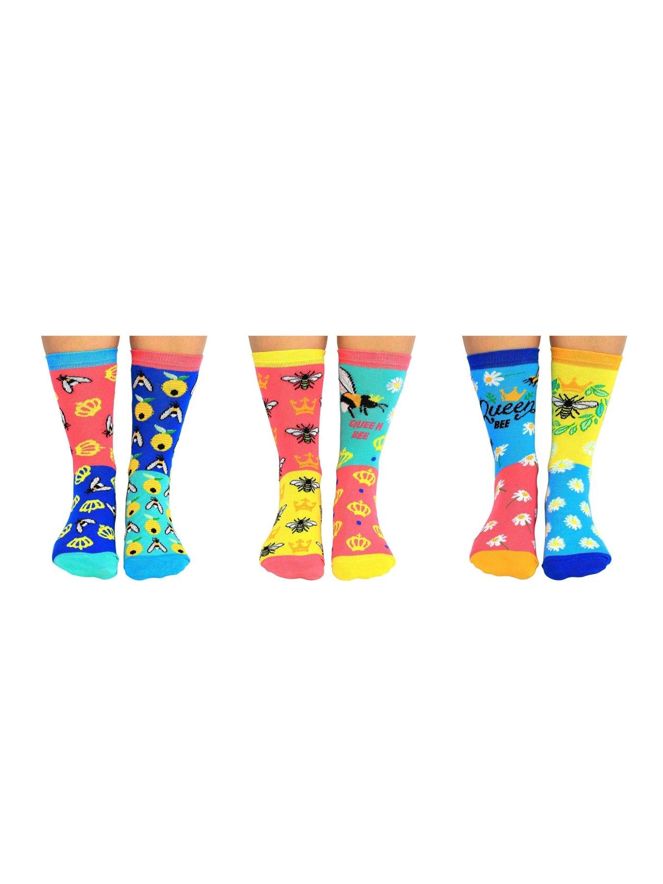 Image 3 of 3 of United Oddsocks Ladies Bee Yourself - Multi