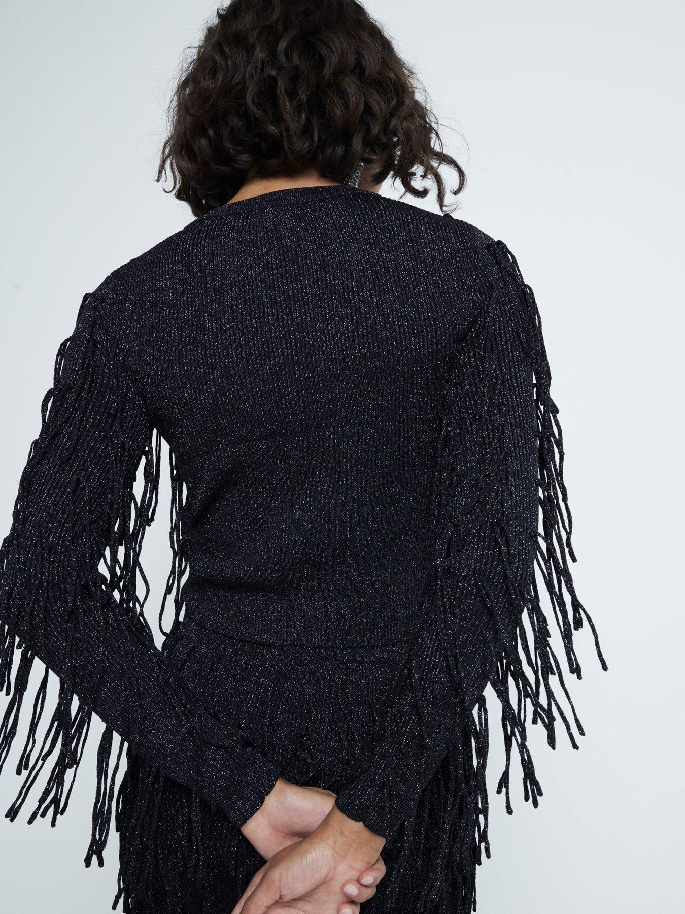 river-island-ultimate-fringe-cardigan-blackstillFront