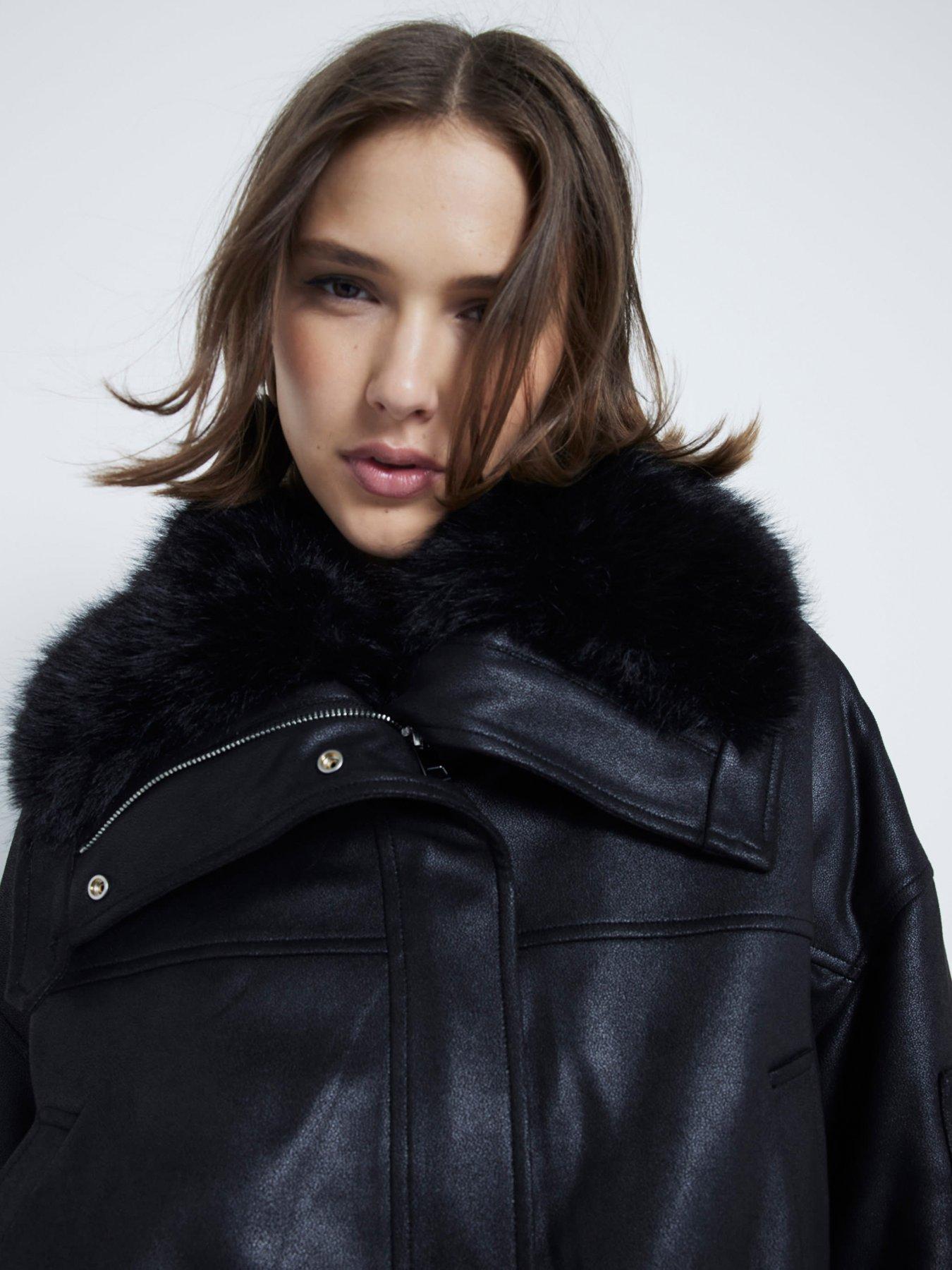 river-island-wide-fur-collar-pu-bomber-blackoutfit