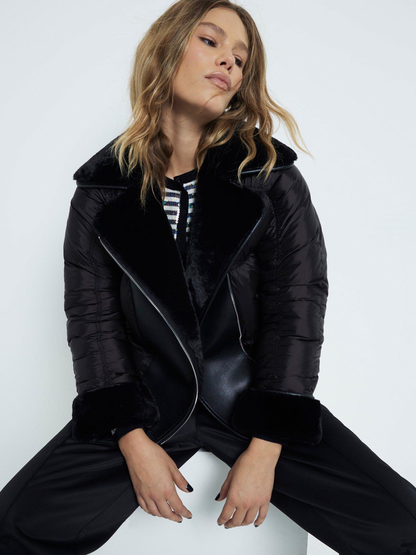 river-island-hybrid-pu-nylon-mix-jacket-blackstillFront