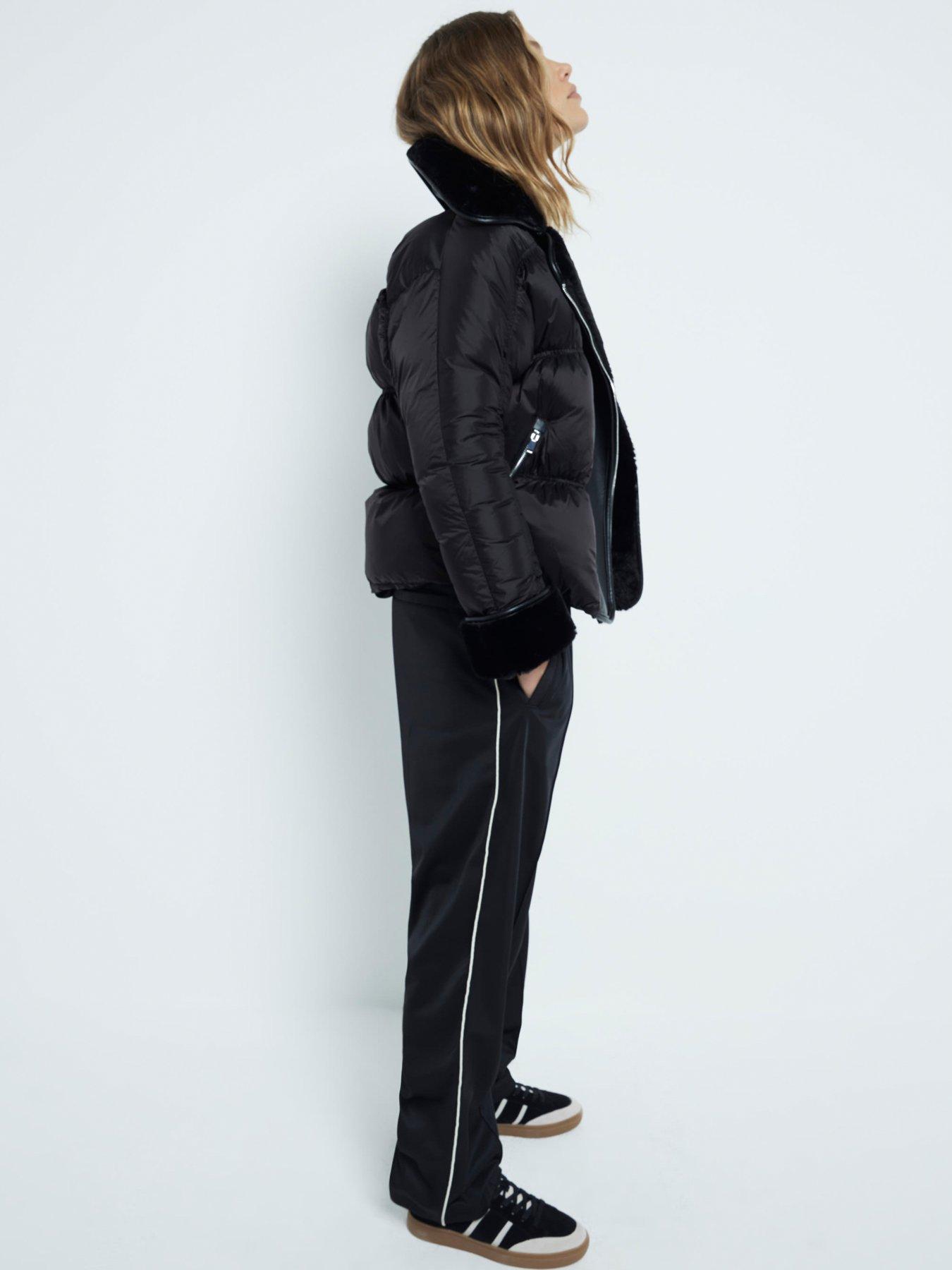 river-island-hybrid-pu-nylon-mix-jacket-blackback