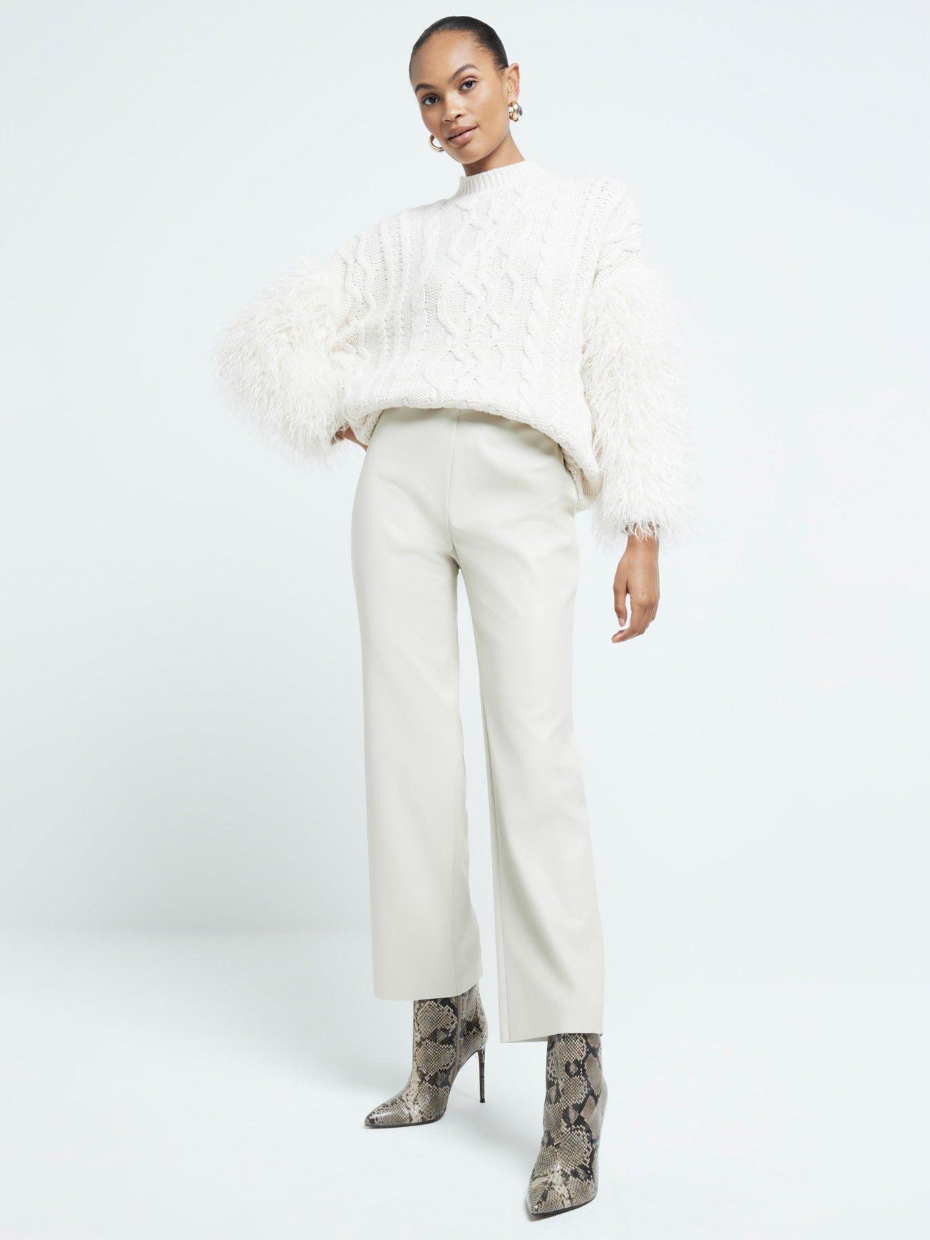 river-island-ultimate-faux-fur-sleeve-jumper-beigeback