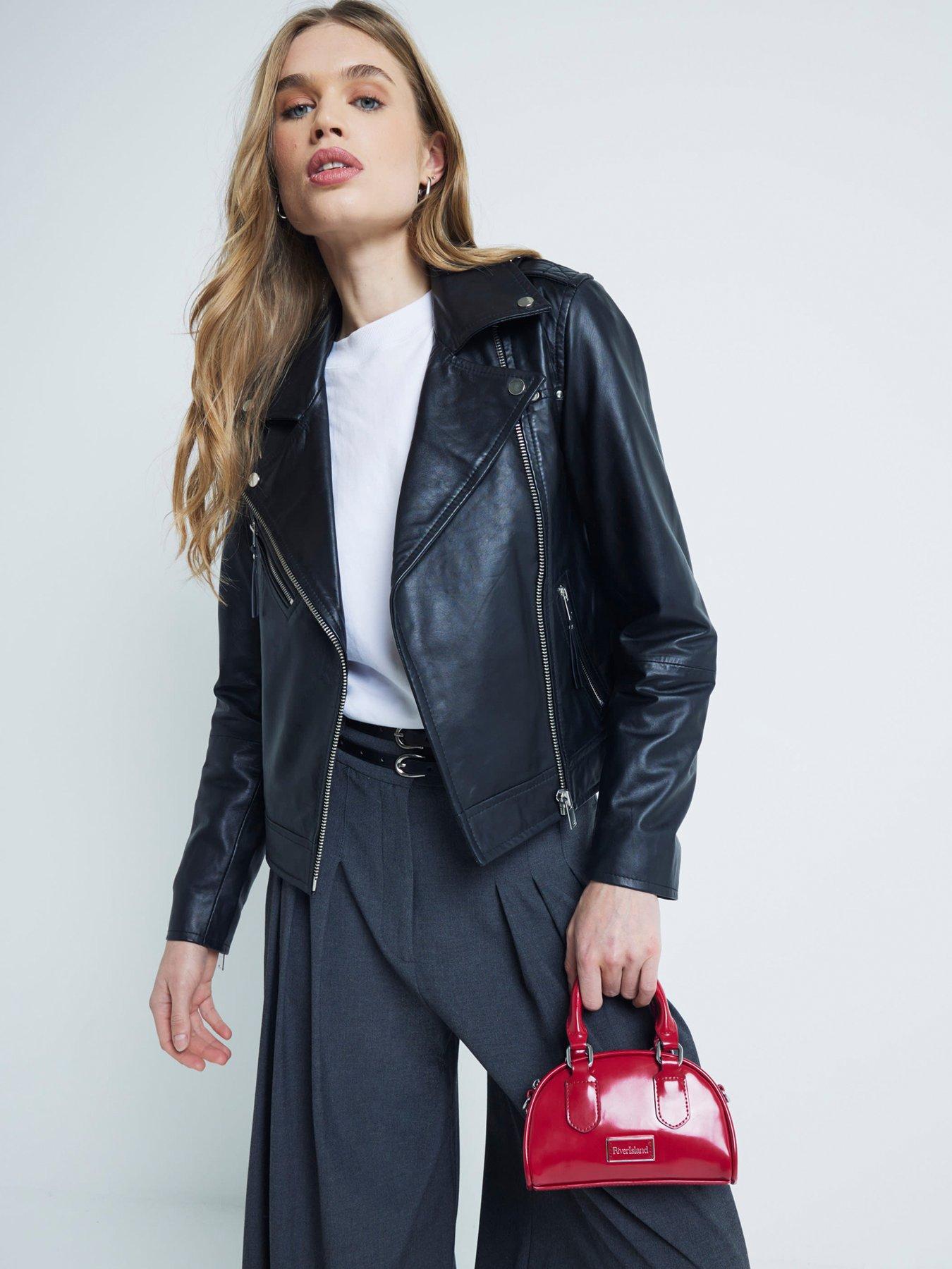 river-island-core-leather-biker-black