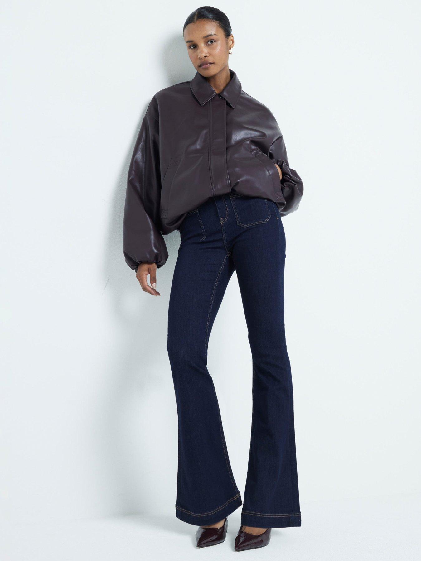 river-island-seville-raw-pocket-front-flare-dark-denim-blue