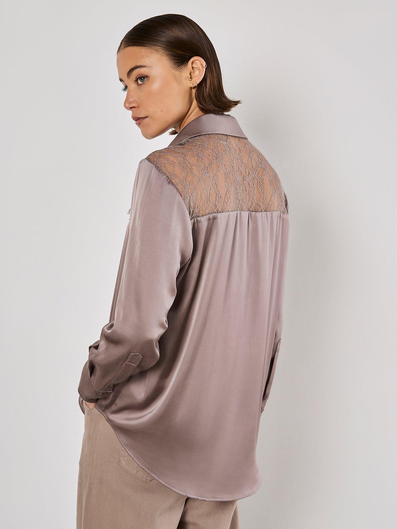 apricot-apricot-lace-insert-oversize-satin-shirtoutfit