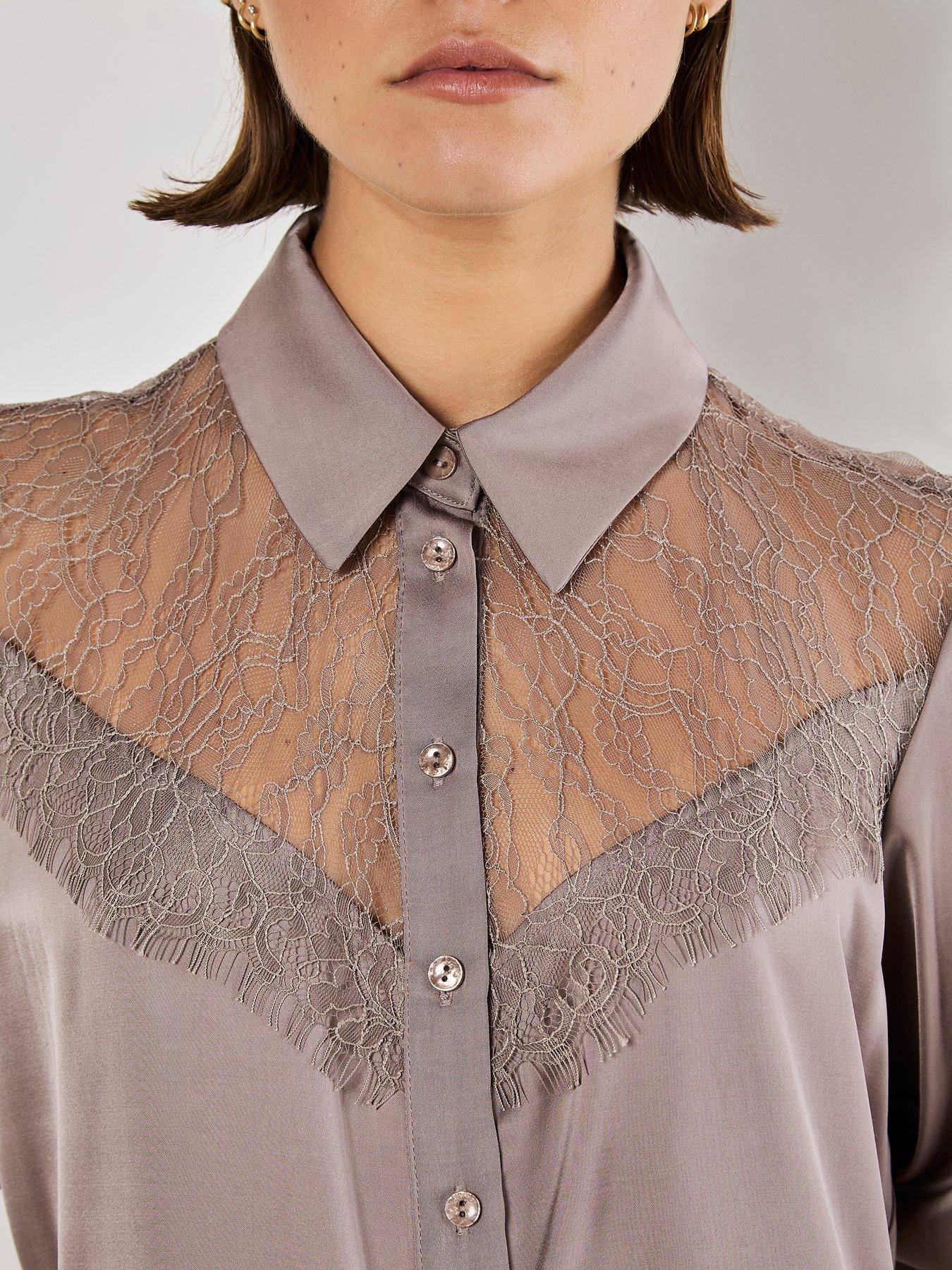 apricot-apricot-lace-insert-oversize-satin-shirtdetail