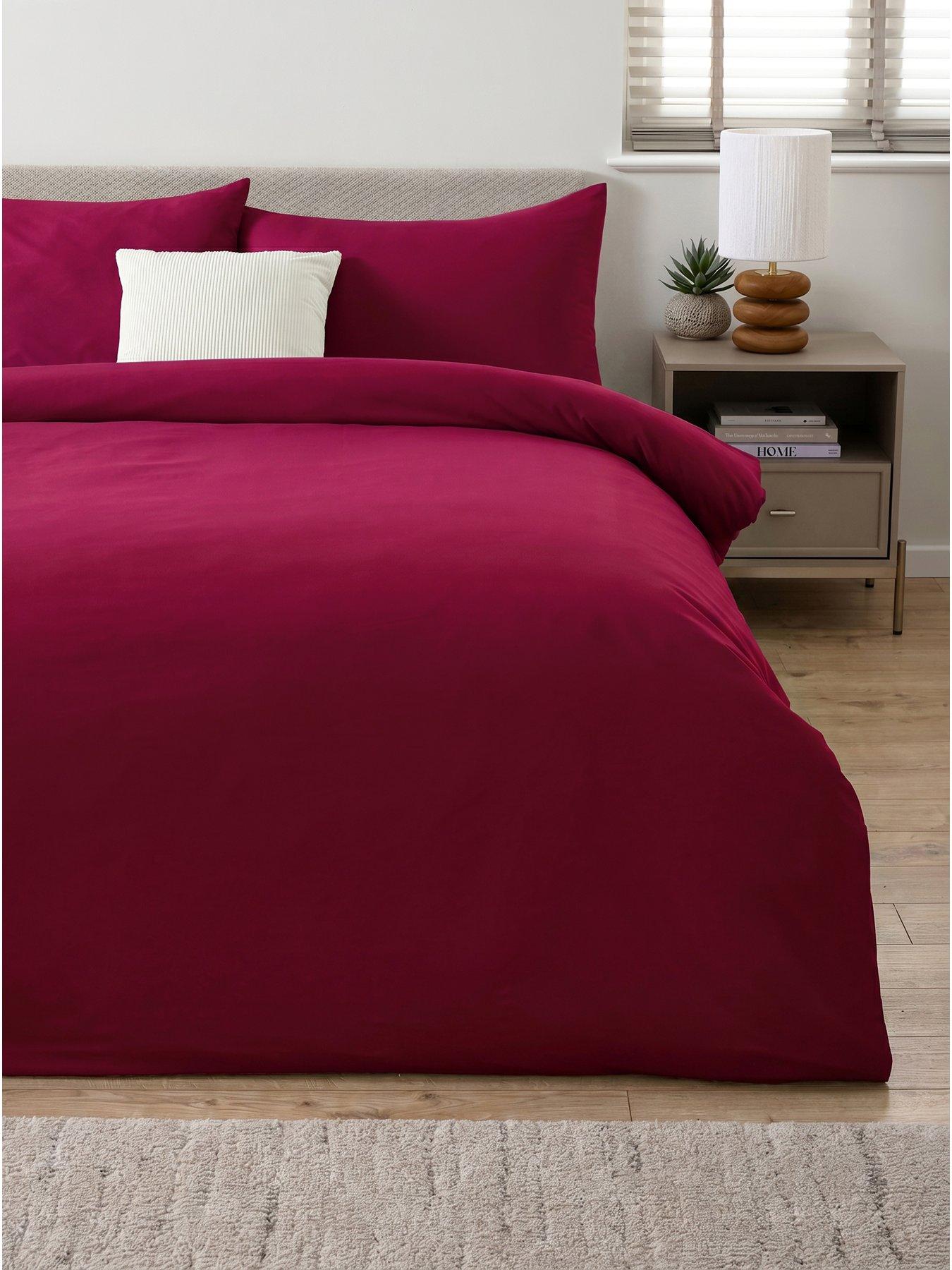 The Very Collection Super Soft Easy Iron Duvet Cover Set