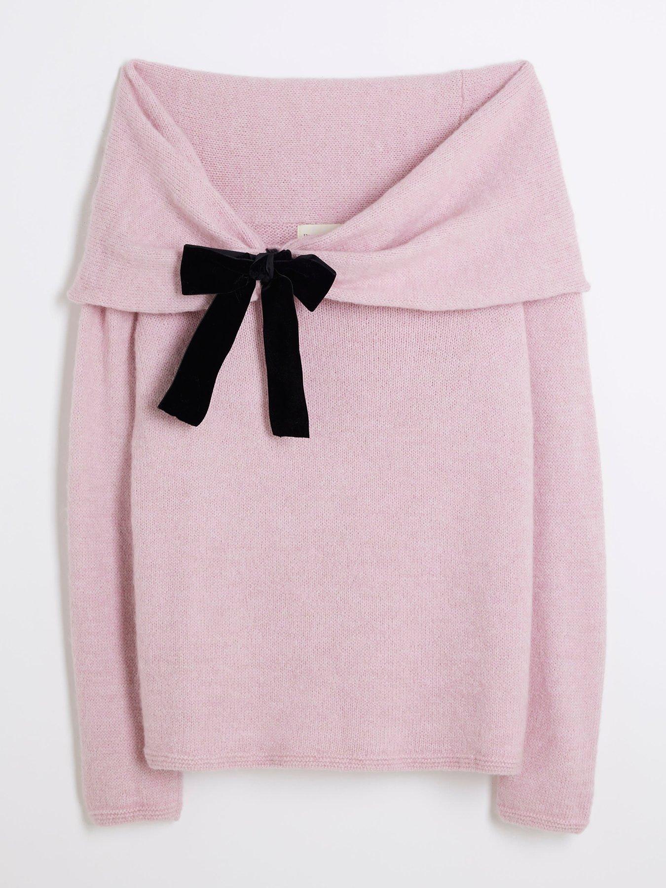 river-island-bardot-bow-jumper-light-pinkoutfit