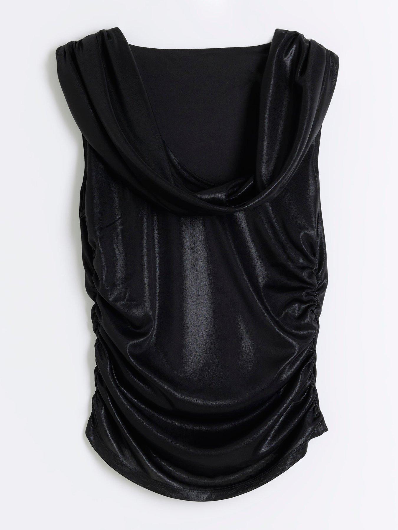 river-island-cowl-drape-top-blackdetail