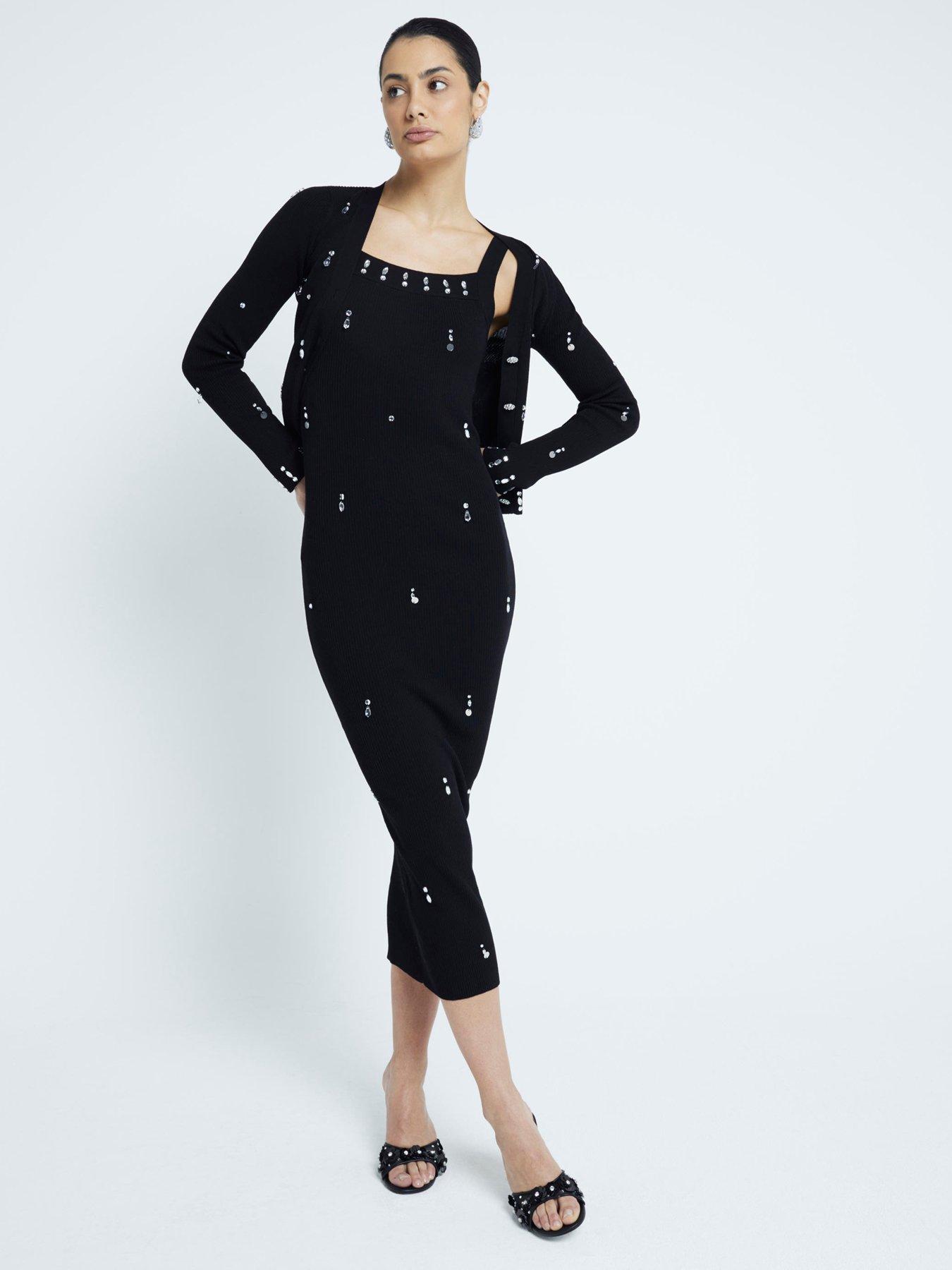 river-island-midi-embellished-dress-black