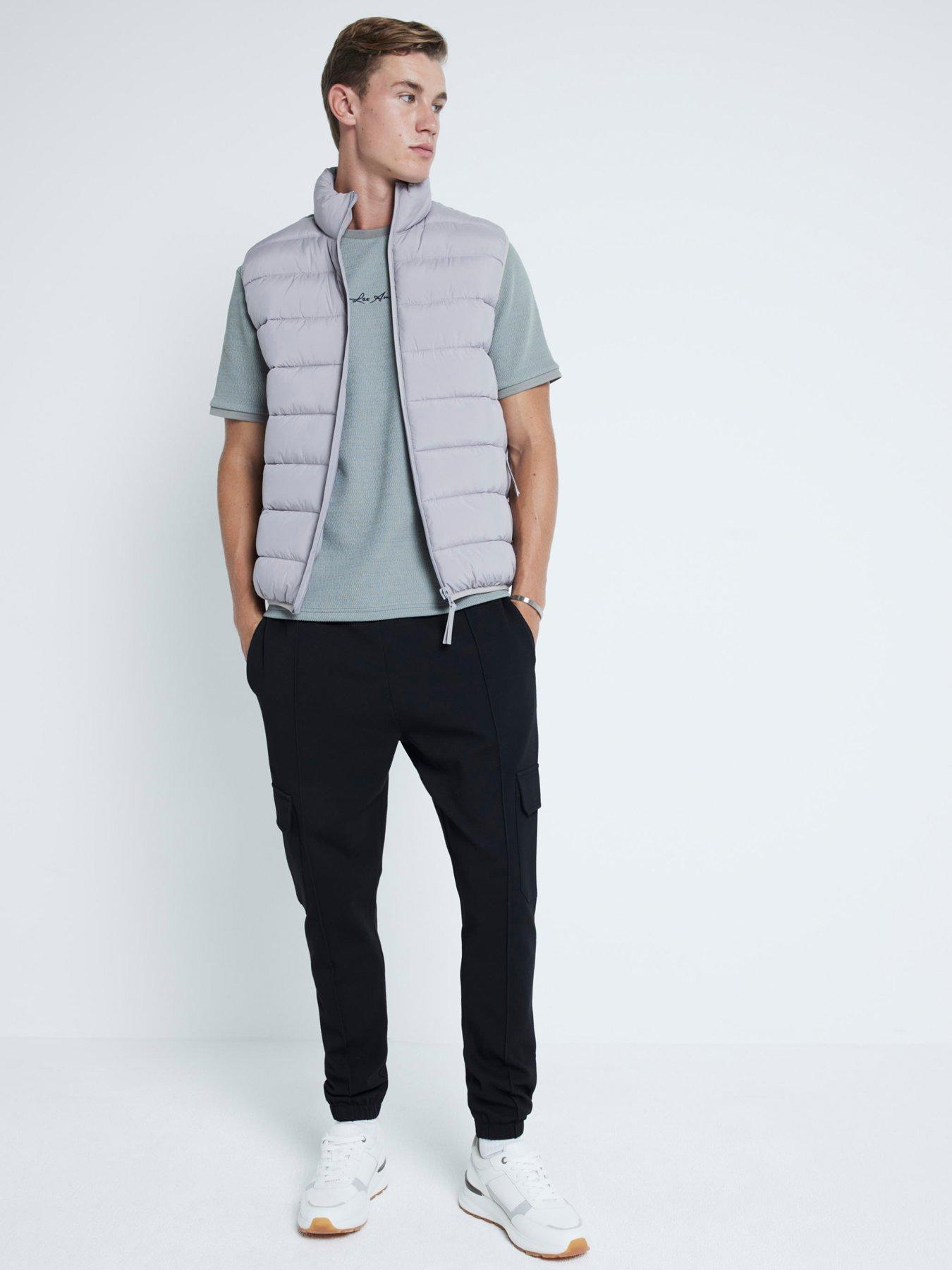 river-island-river-island-short-sleeve-slim-fit-quilted-embossed-t-shirtback