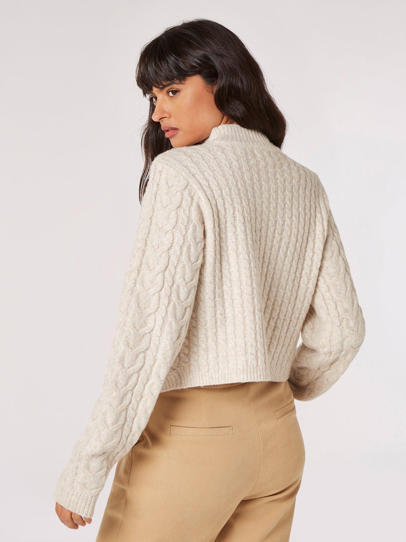 apricot-cable-knit-wrap-over-jumperstillFront