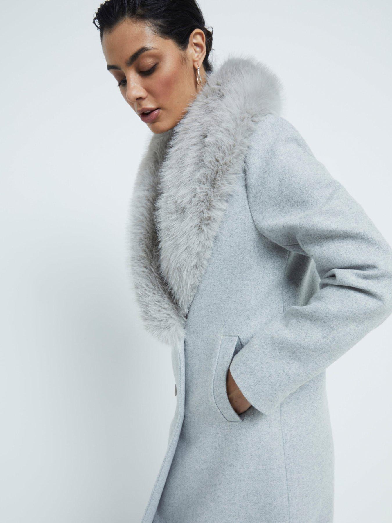 river-island-faux-fur-collar-double-breasted-coat-light-greystillFront