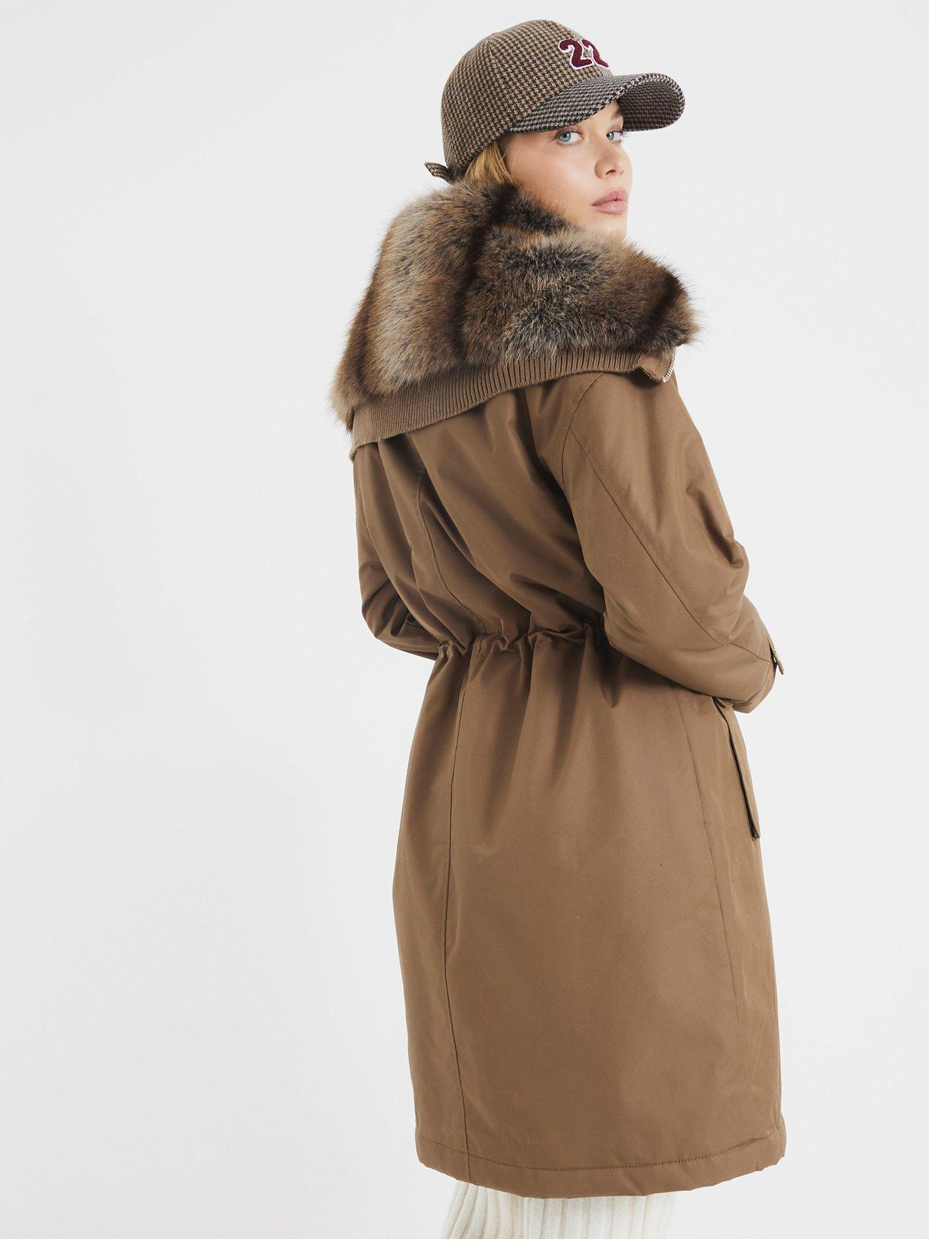 river-island-faux-fur-lined-parka-dark-khakistillFront