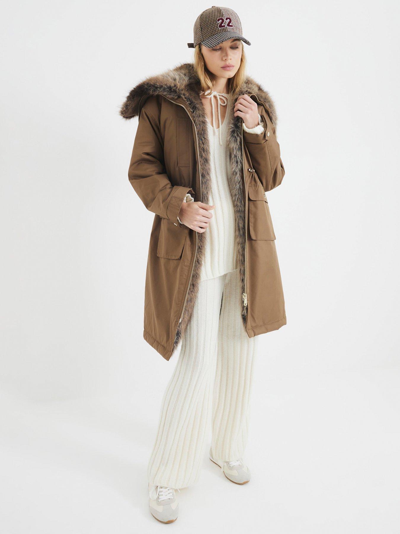 river-island-faux-fur-lined-parka-dark-khakiback