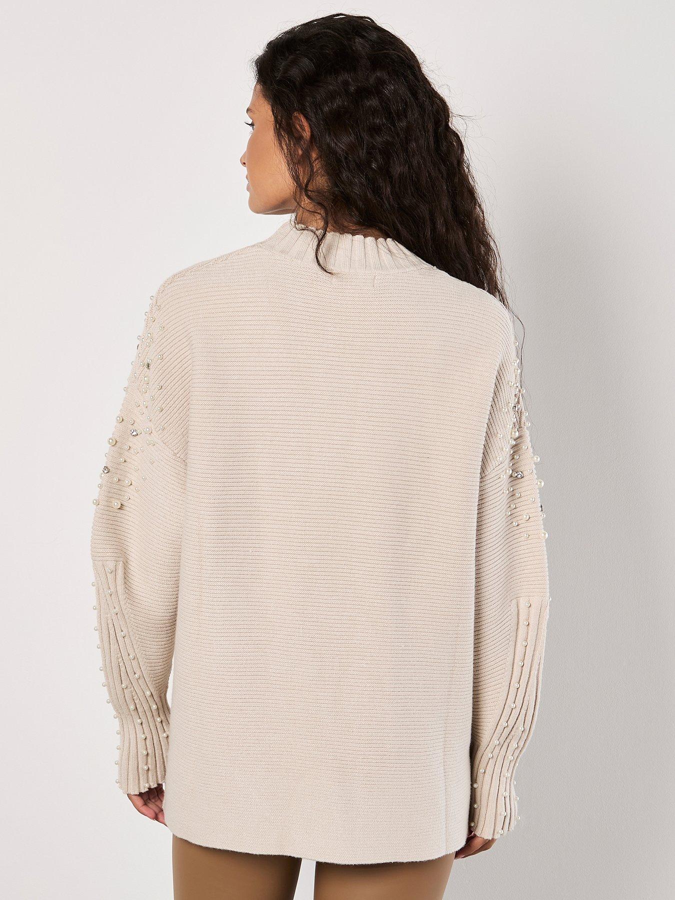 apricot-apricot-pearl-amp-diamond-mock-neck-jumperstillFront