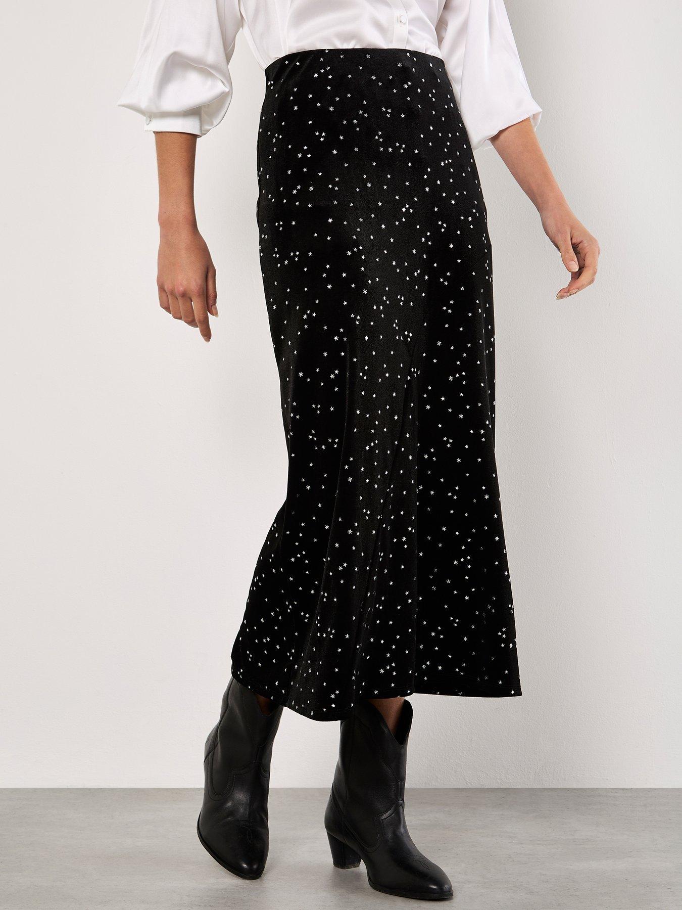 apricot-apricot-star-velvet-midi-skirt