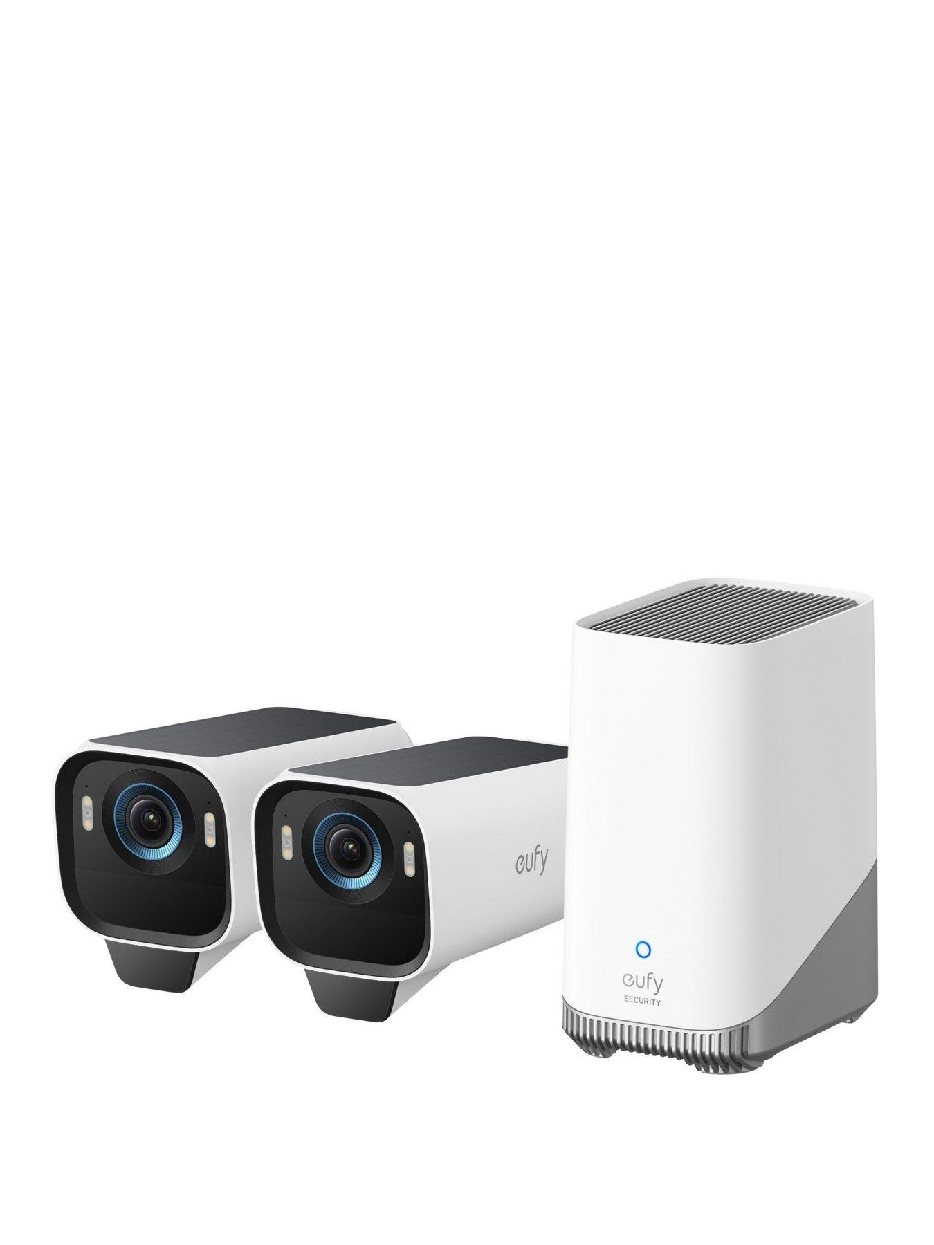 Eufy eufyCam S3 Pro 2-Cam Kit with HomeBase S380, 4K, Solar, No