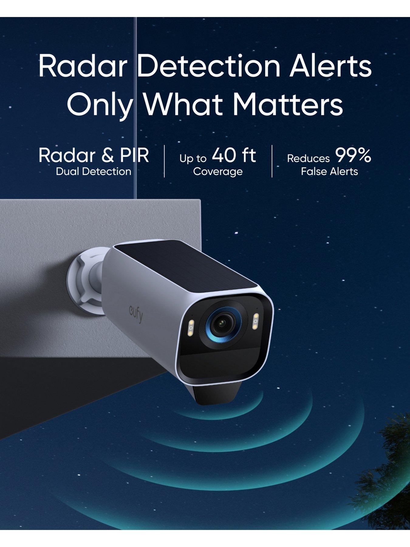 Image 2 of 7 of Eufy eufyCam S3 Pro Add-On Security Camera, 4K, Solar, No Monthly Fee