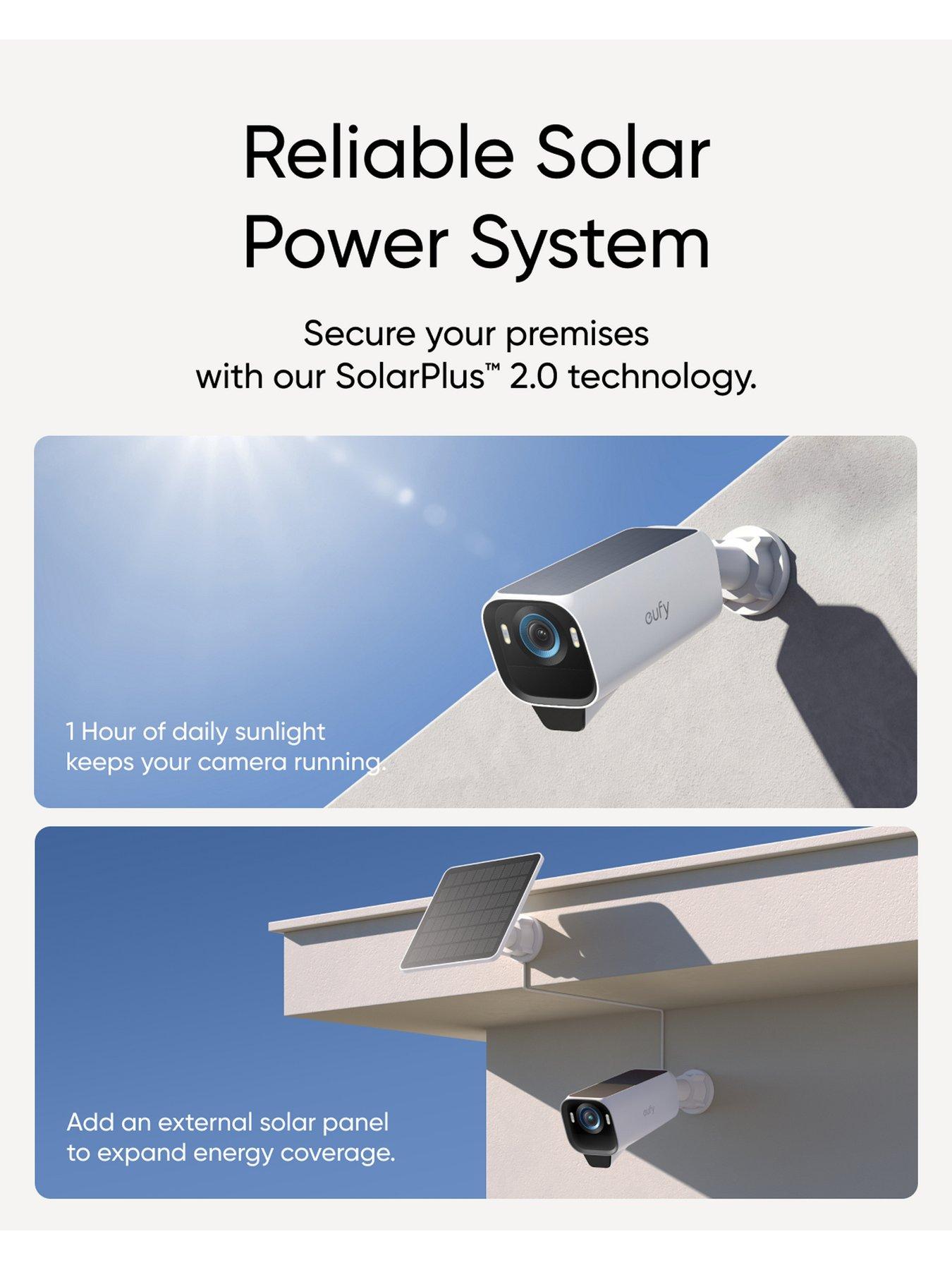 Image 3 of 7 of Eufy eufyCam S3 Pro Add-On Security Camera, 4K, Solar, No Monthly Fee