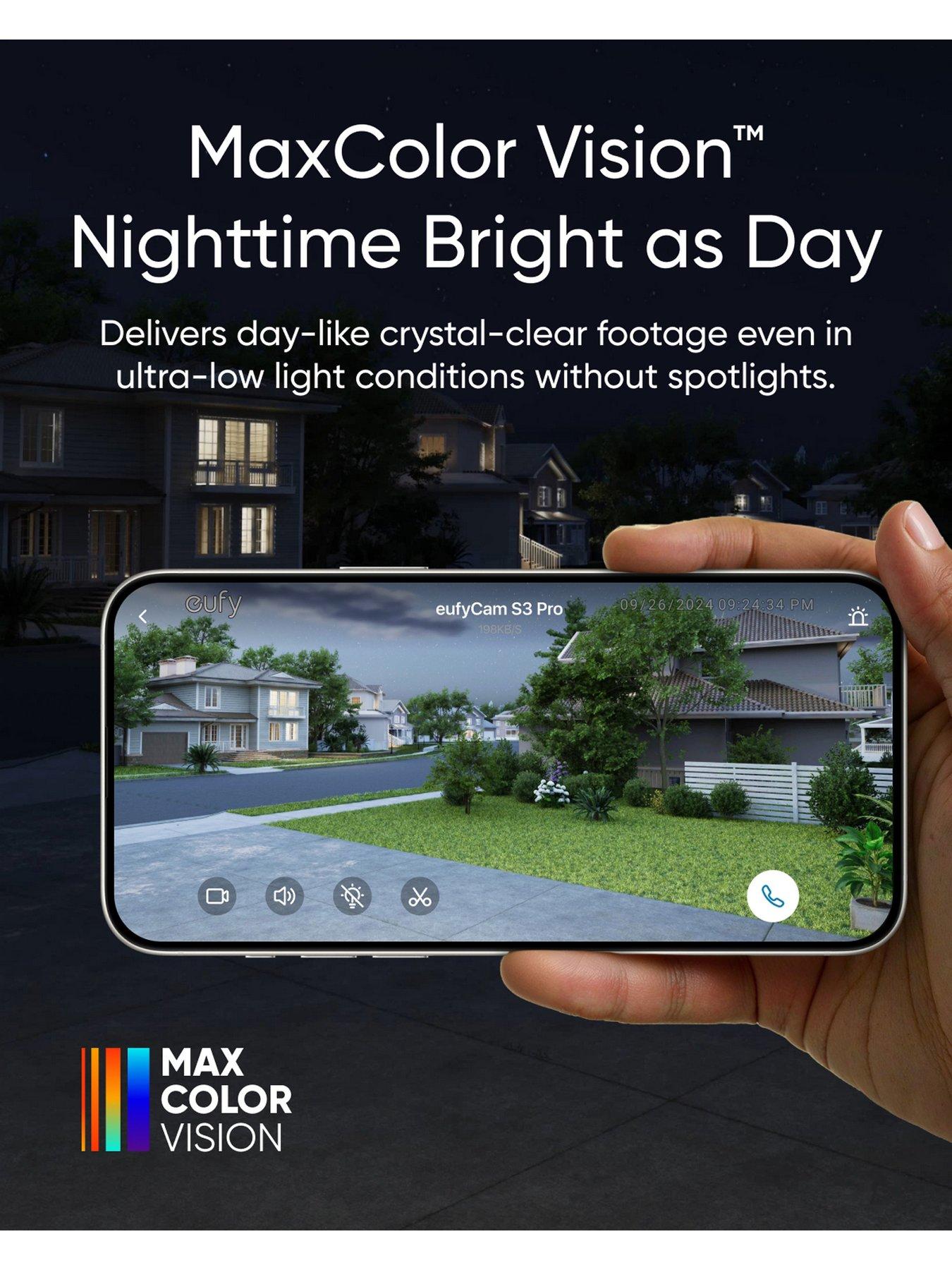 Image 5 of 7 of Eufy eufyCam S3 Pro Add-On Security Camera, 4K, Solar, No Monthly Fee