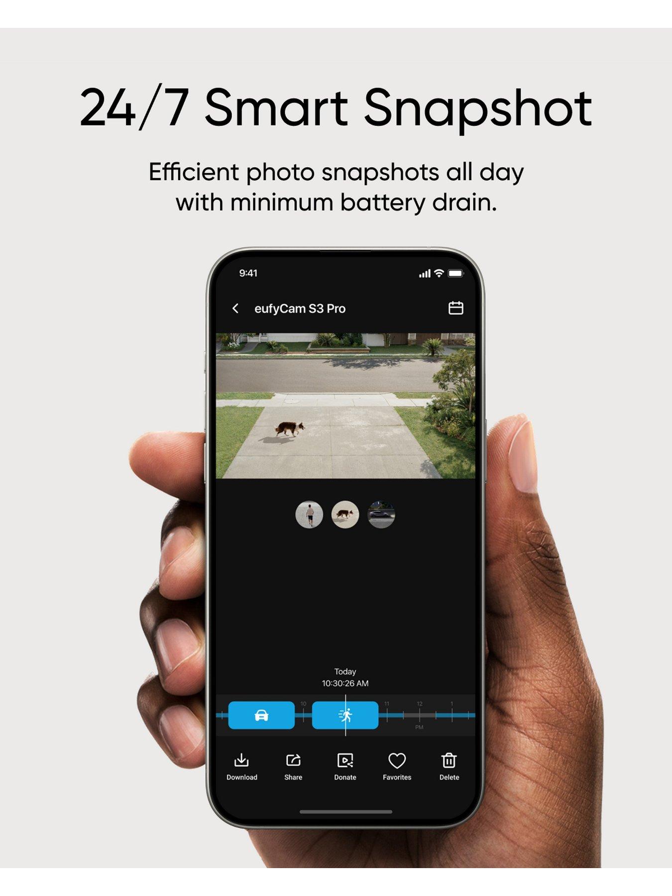Image 7 of 7 of Eufy eufyCam S3 Pro Add-On Security Camera, 4K, Solar, No Monthly Fee
