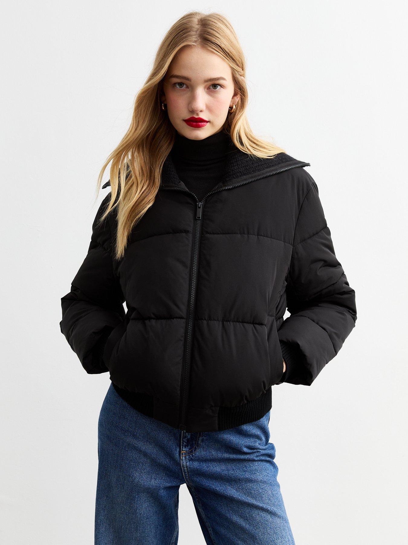 new-look-panelled-puffer-jacket-black