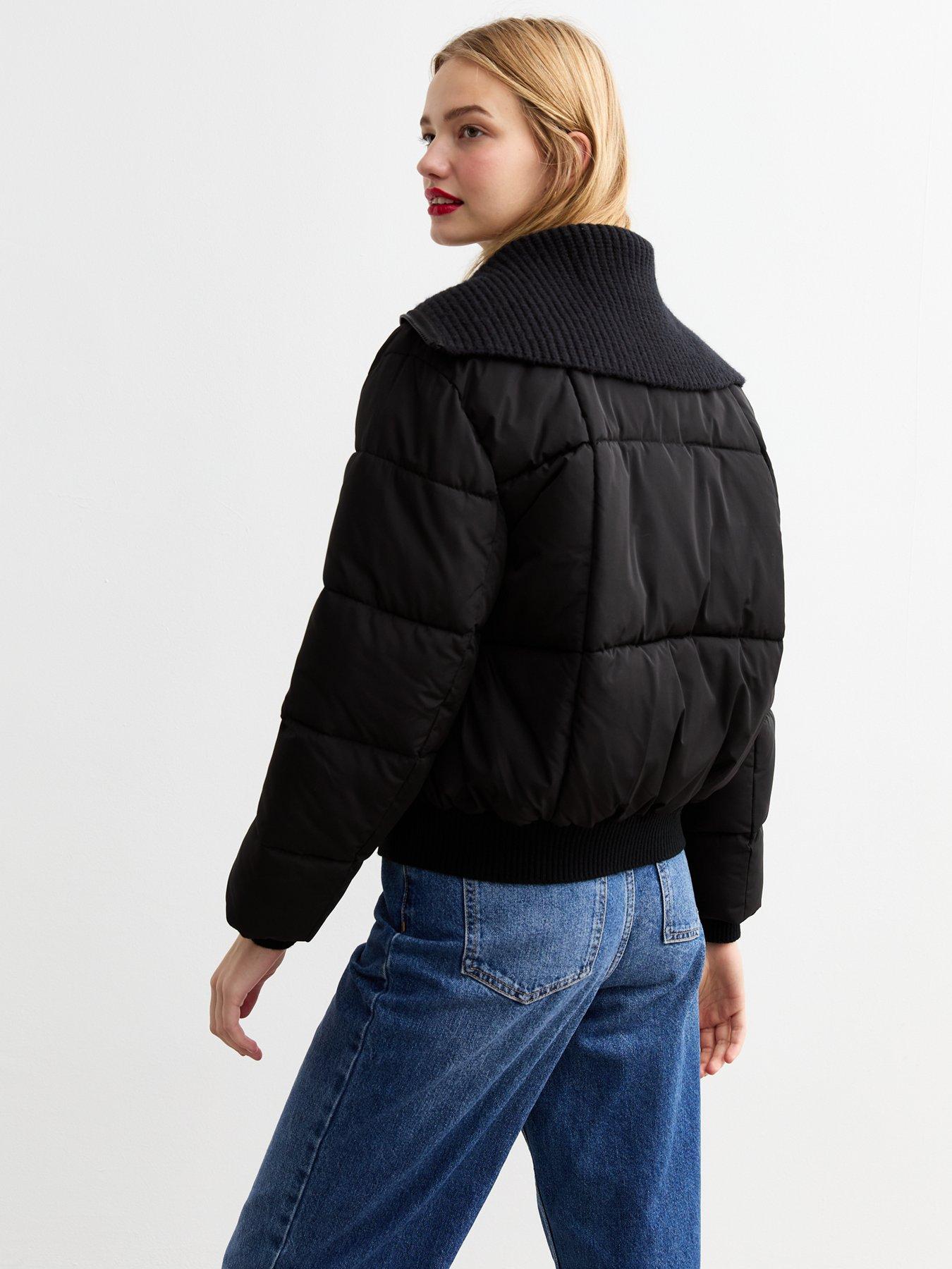 new-look-panelled-puffer-jacket-blackstillFront