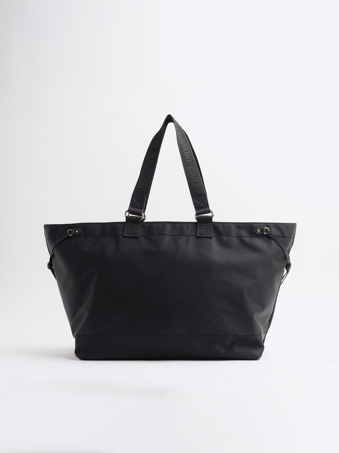 river-island-soft-webbing-zip-holdall-bag-blackoutfit