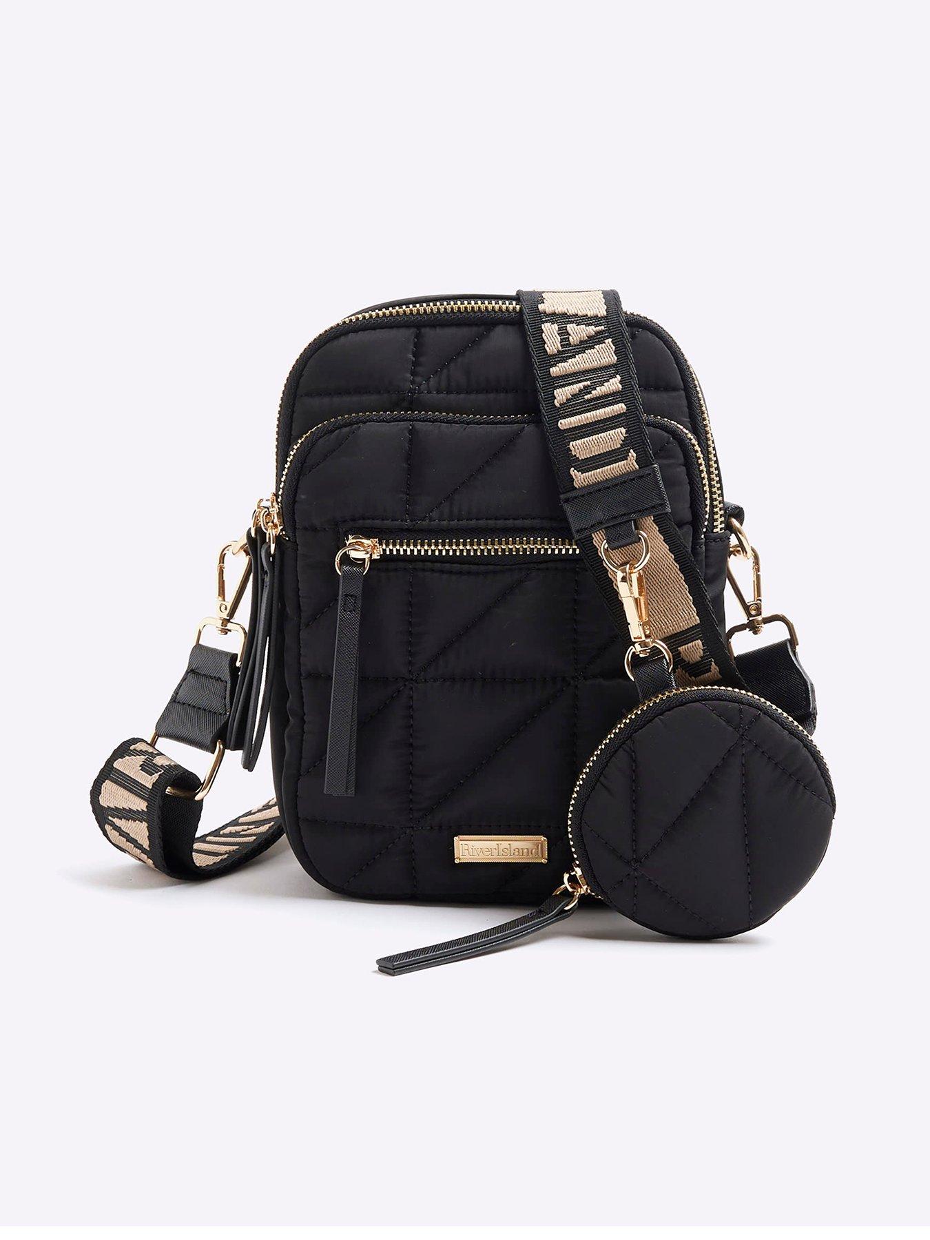 river-island-webbing-quilt-messenger-bag-black