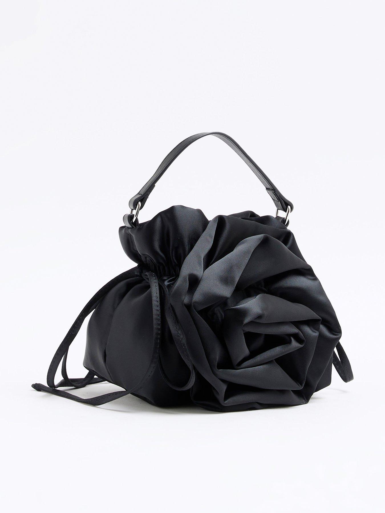 river-island-satin-corsage-bag-blackback