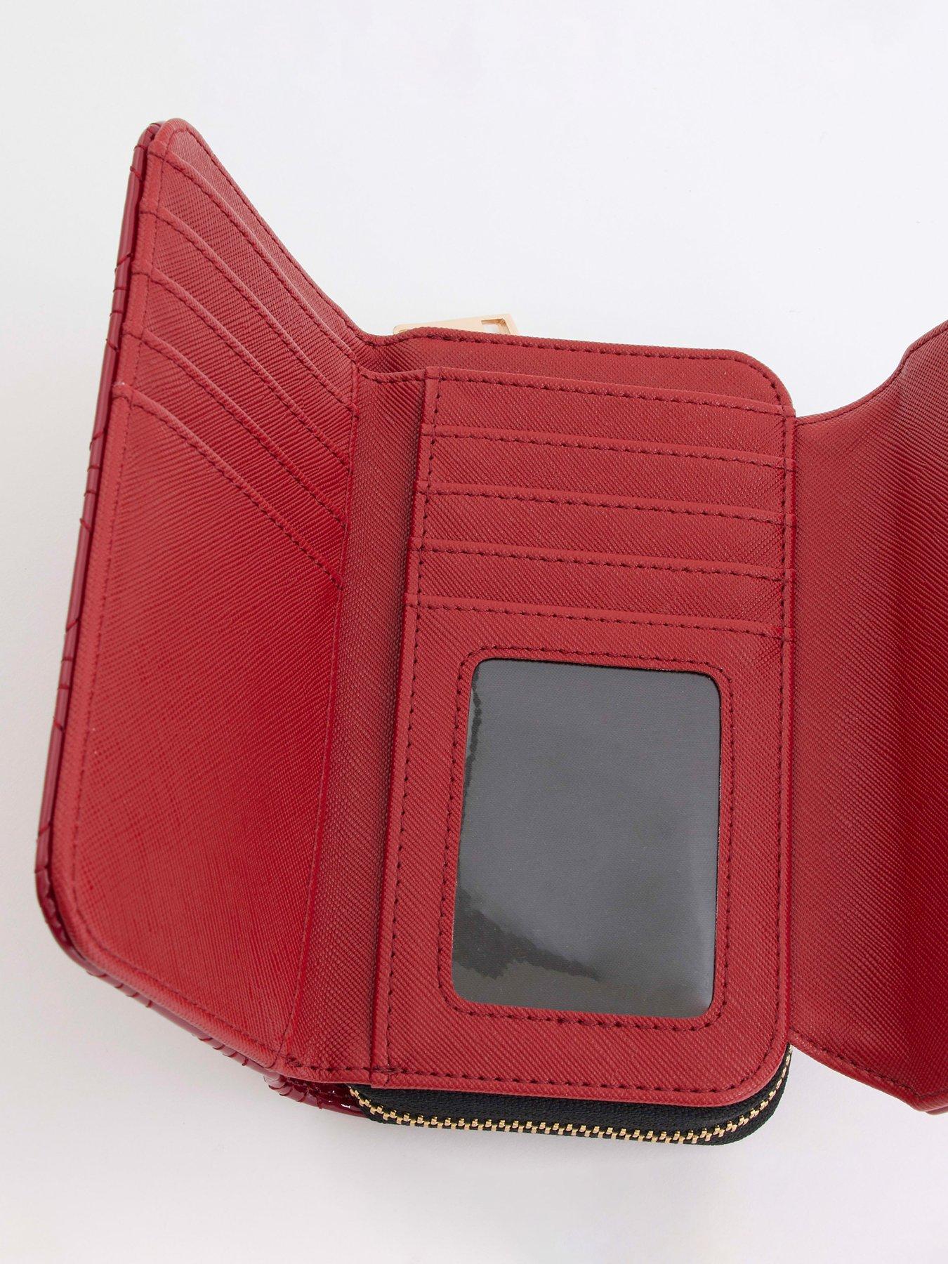 river-island-embossed-flap-purse-reddetail