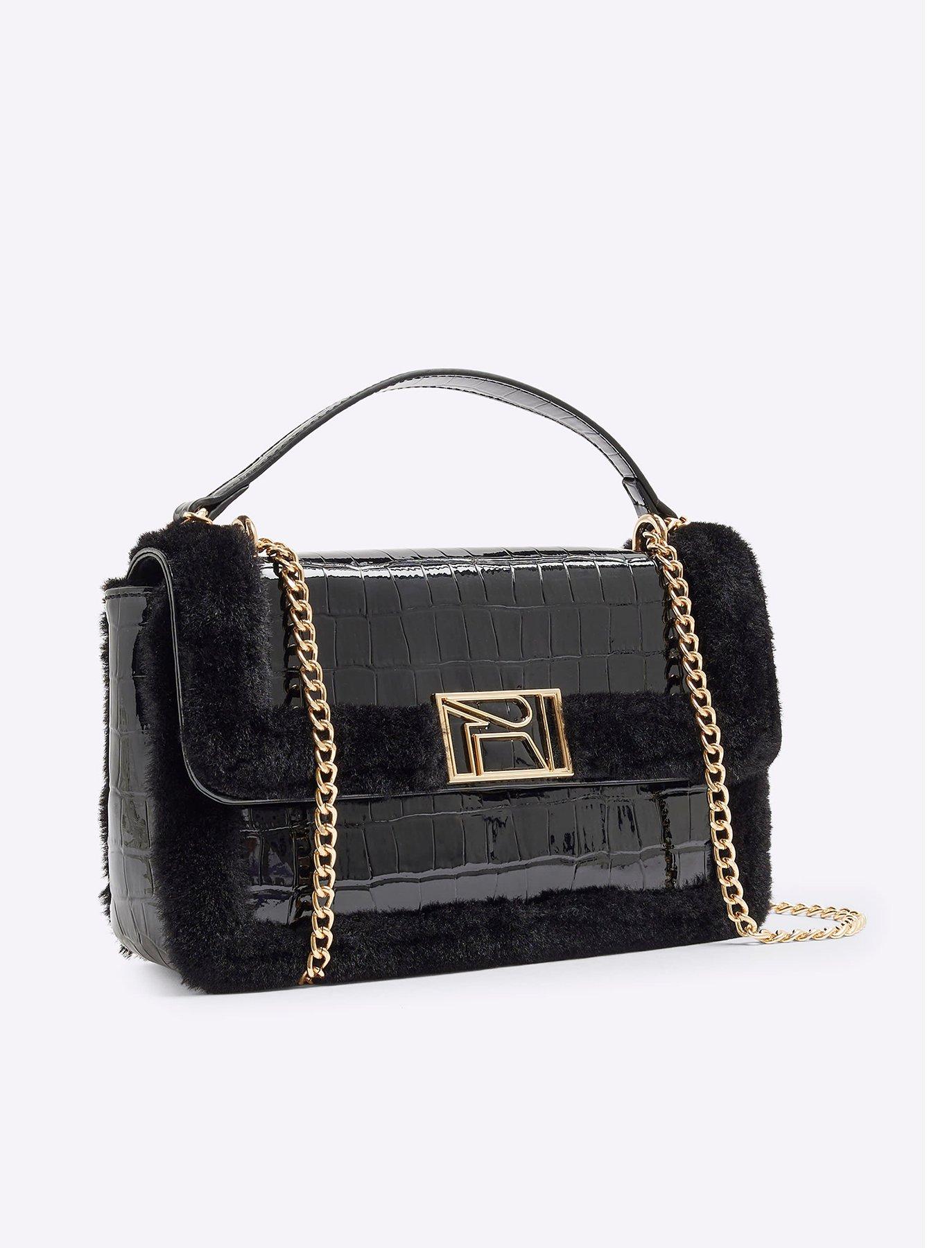 river-island-fur-trim-shoulder-bag-black