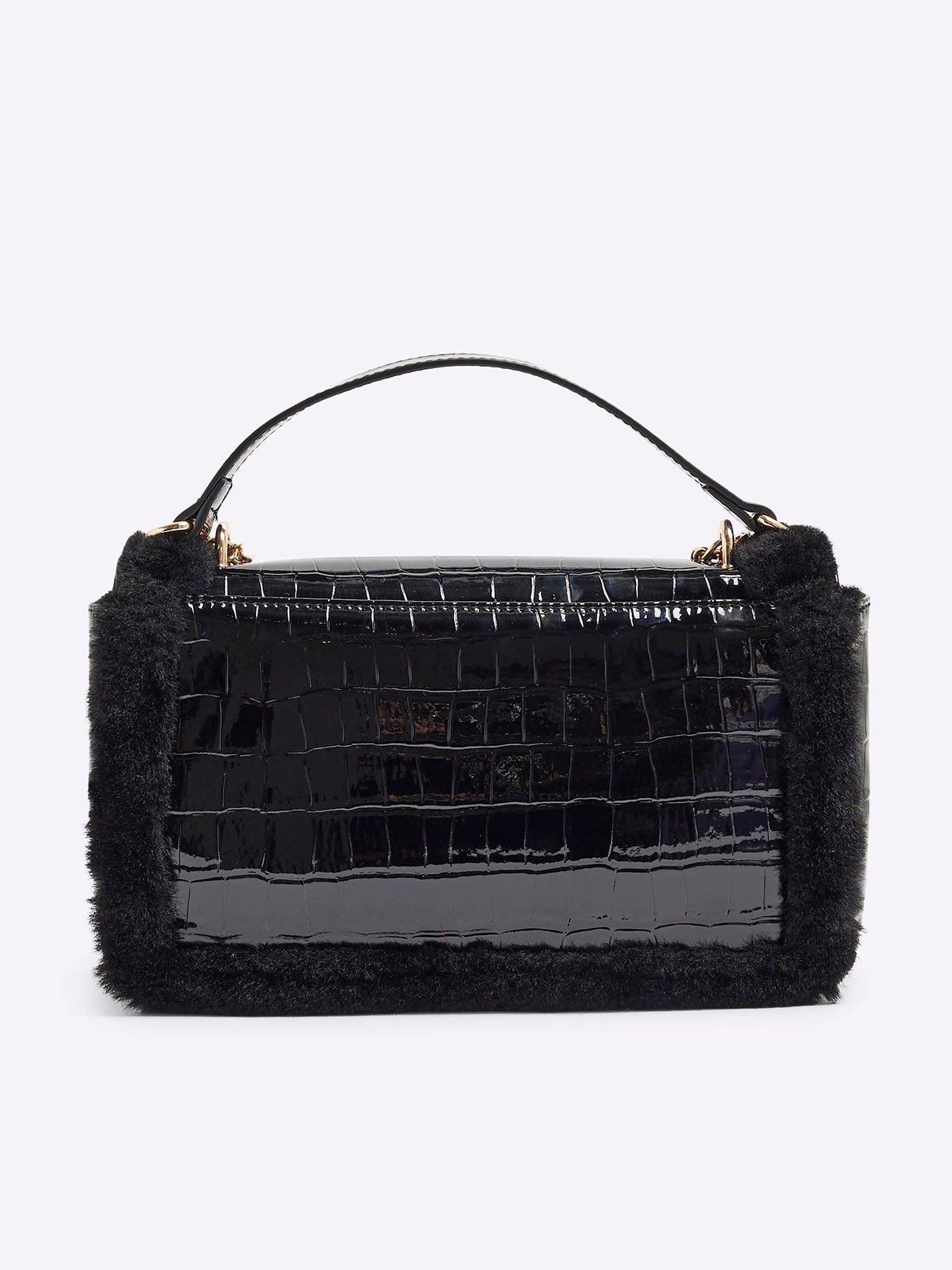 river-island-fur-trim-shoulder-bag-blackback