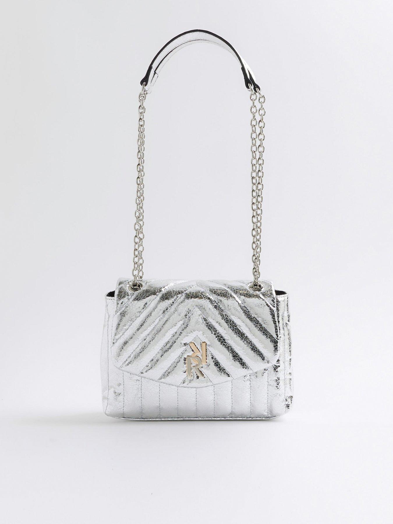 river-island-small-soft-chain-shoulder-bag-silver