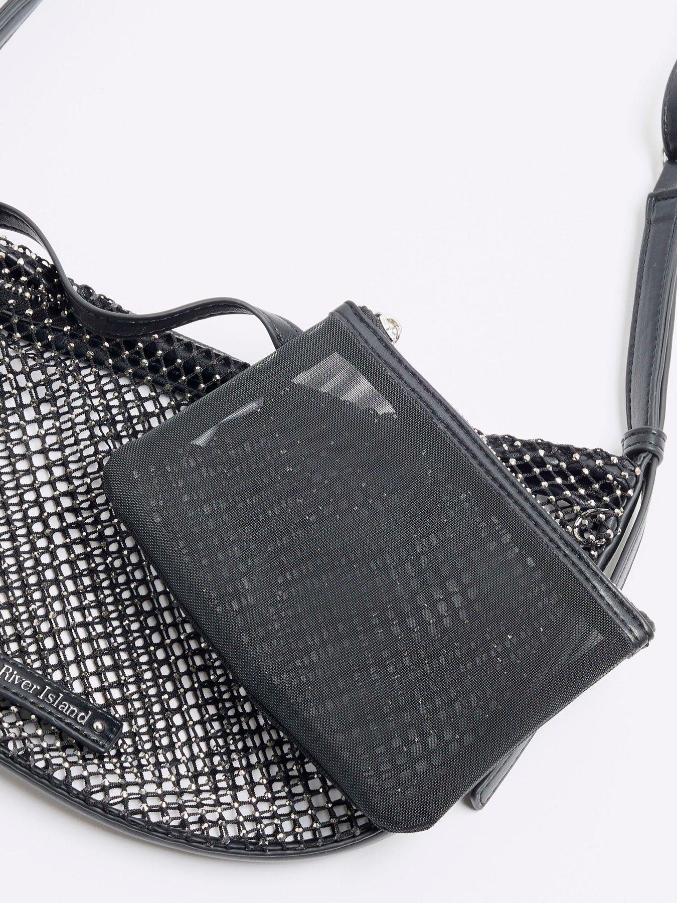 river-island-heatseal-mesh-shoulder-bag-blackdetail