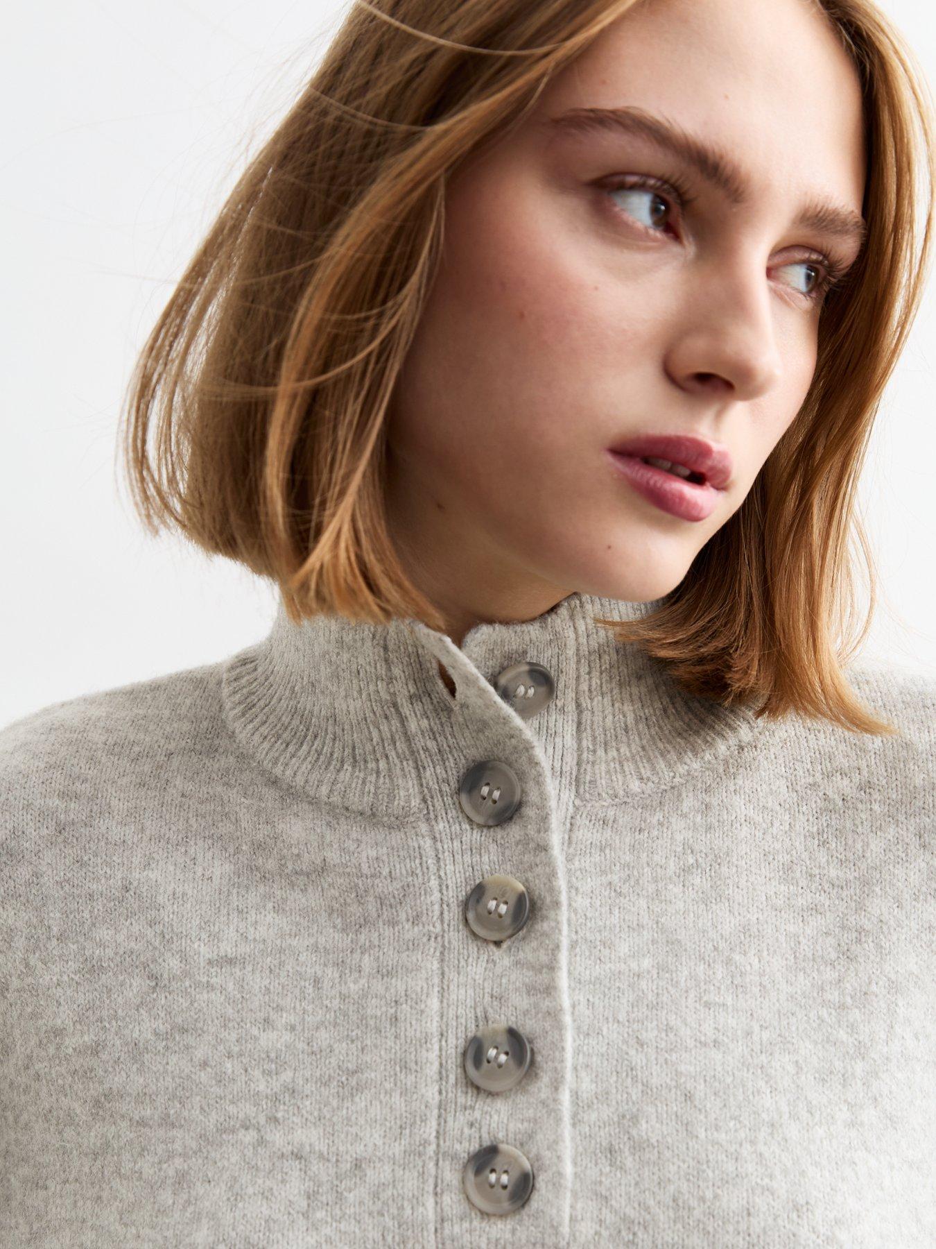 new-look-high-neck-button-up-jumper-greyoutfit