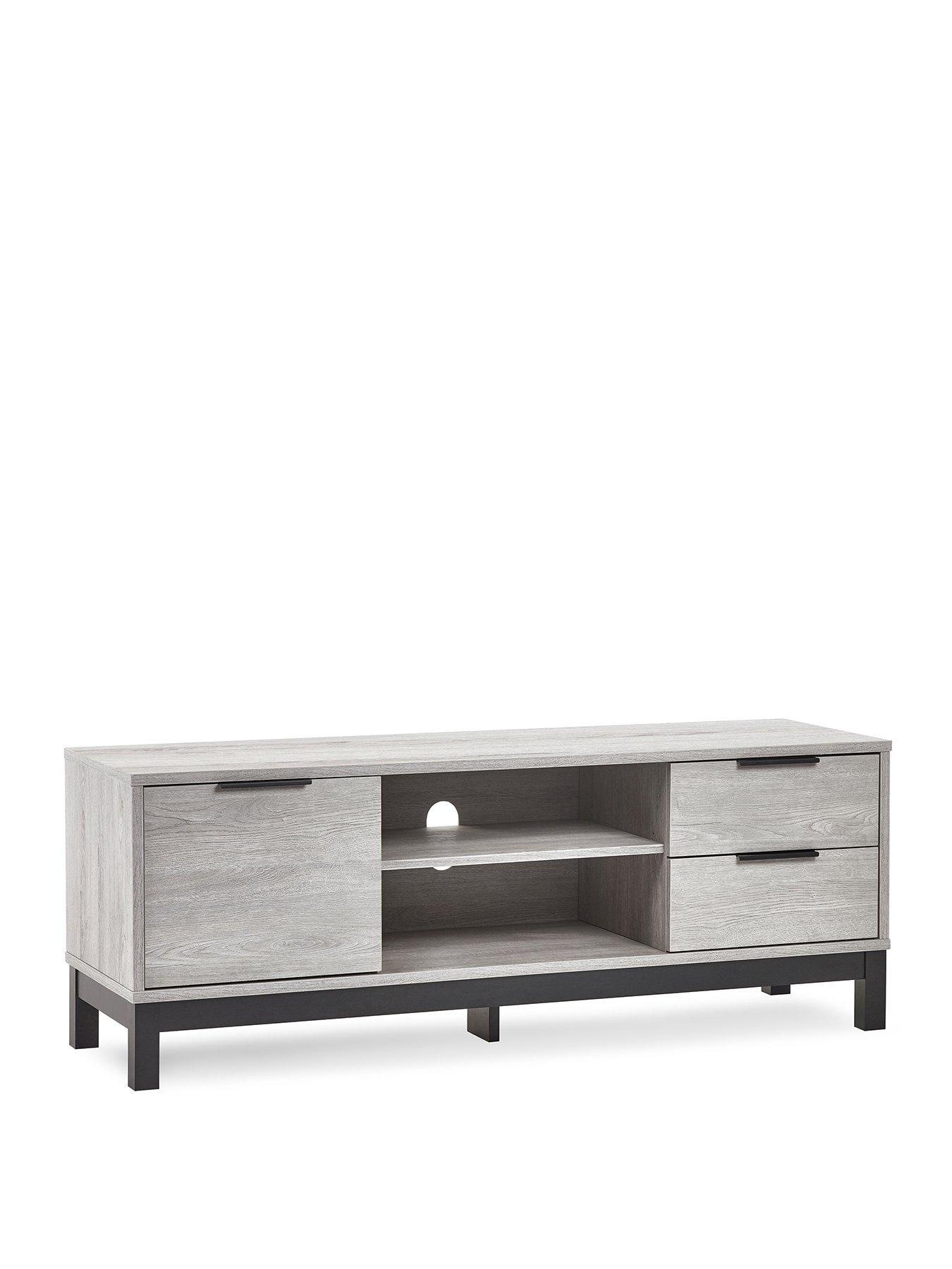 Image 2 of 7 of Julian Bowen Bali Tv Unit - Grey Oak