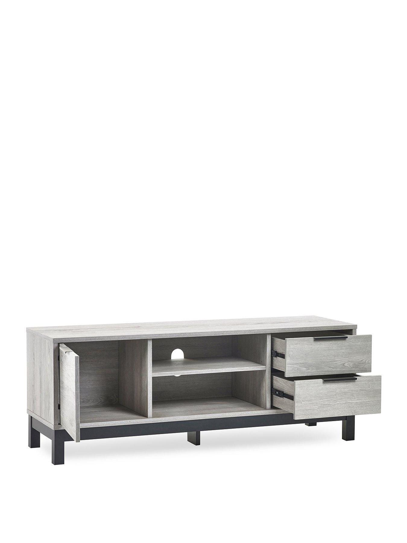 Image 3 of 7 of Julian Bowen Bali Tv Unit - Grey Oak