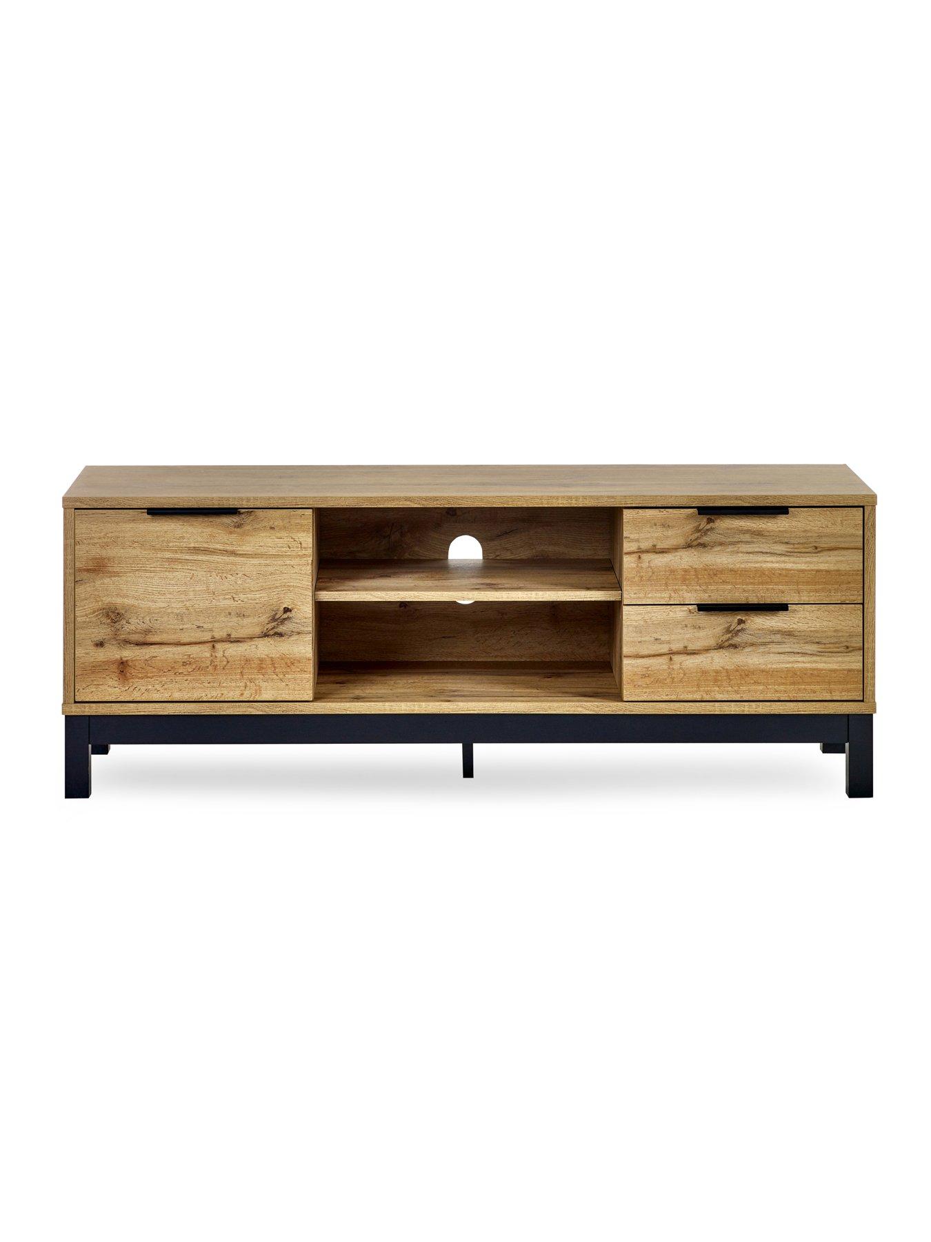 Image 4 of 7 of Julian Bowen Bali TV&nbsp;Unit - Light Oak