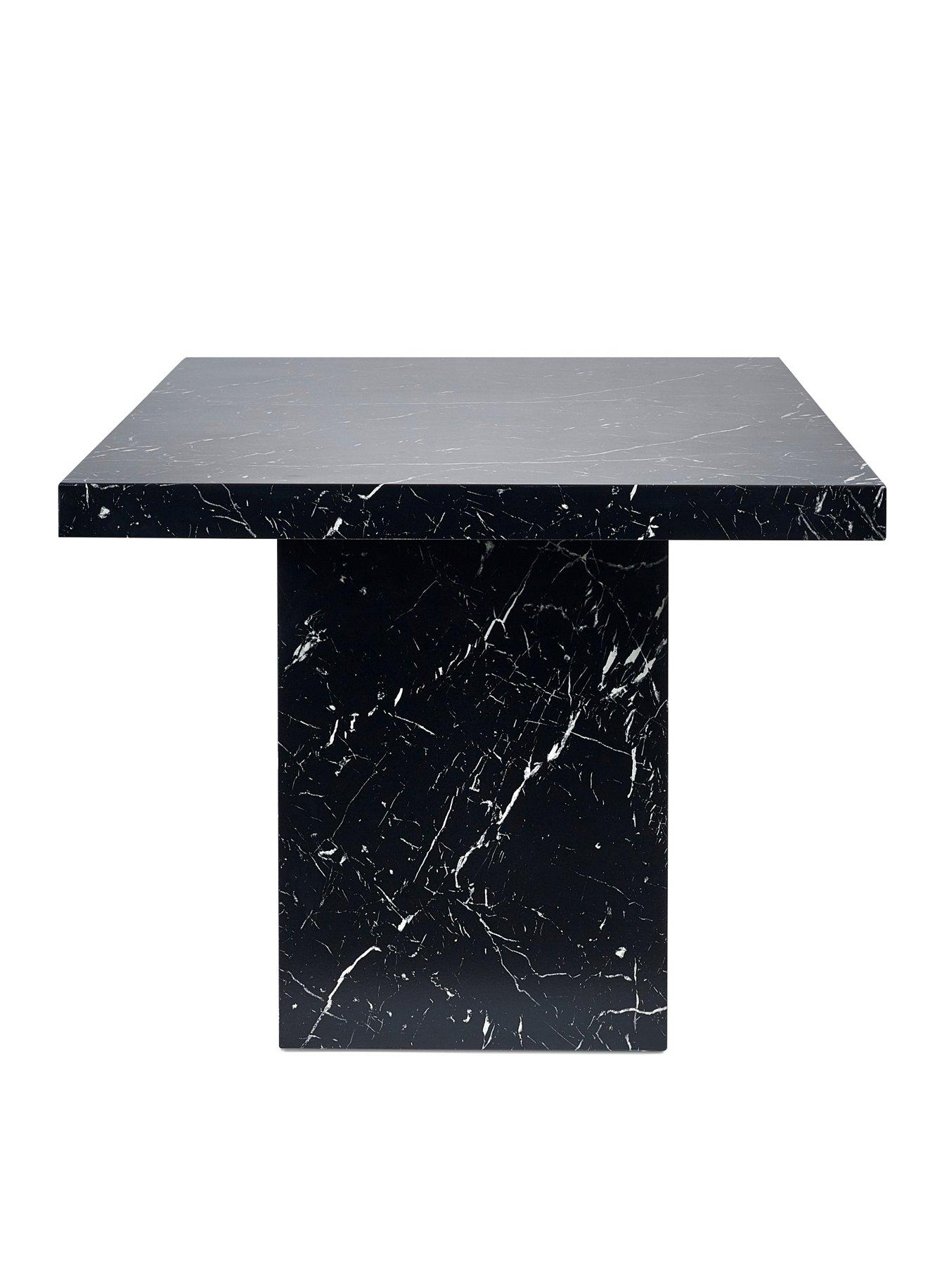 Image 4 of 7 of Julian Bowen Rome Dining Table - Black