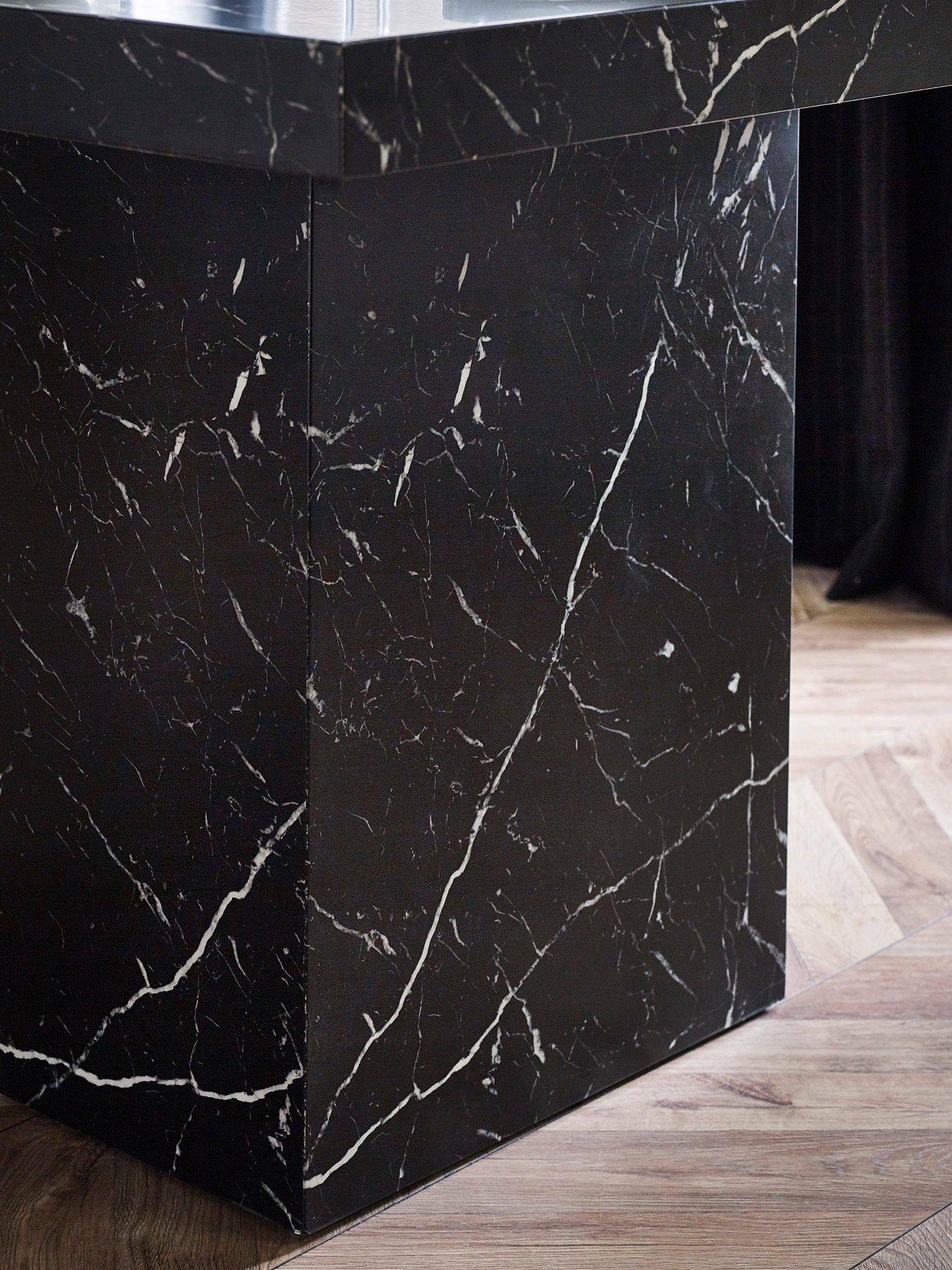 Image 5 of 7 of Julian Bowen Rome Dining Table - Black