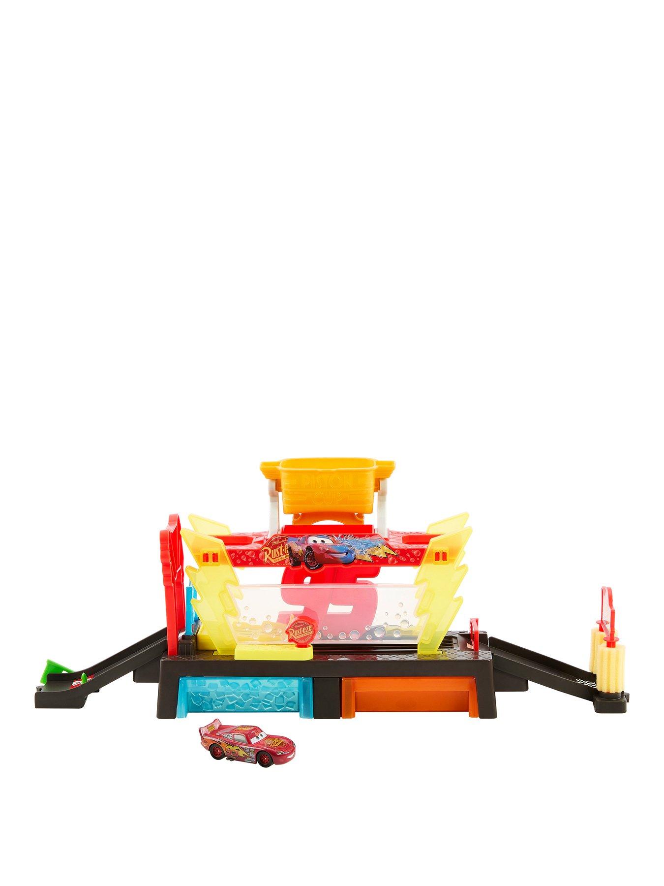 Image 1 of 8 of Disney Cars Colour Changers Lightning McQueen Car Wash