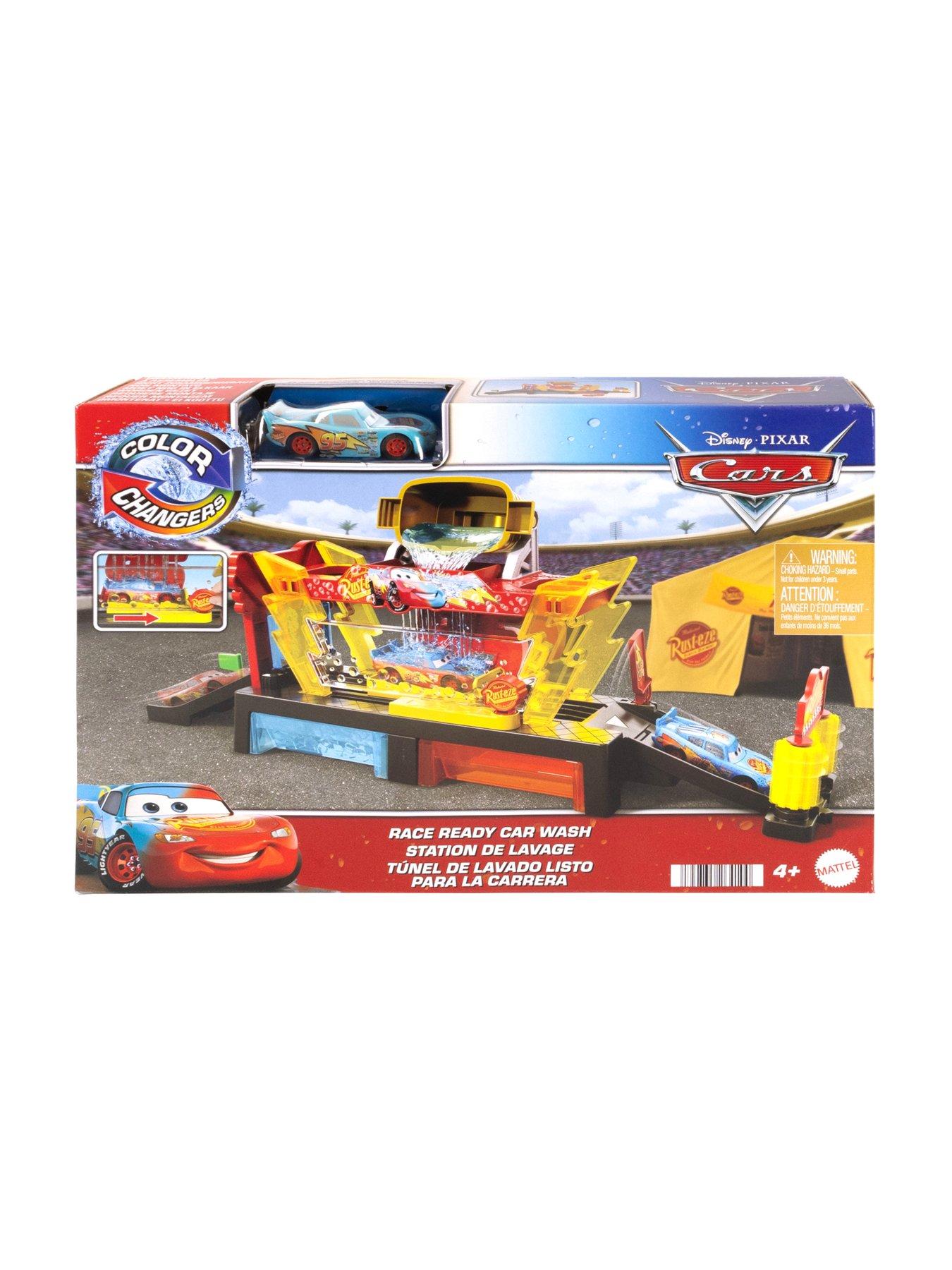 Image 7 of 8 of Disney Cars Colour Changers Lightning McQueen Car Wash