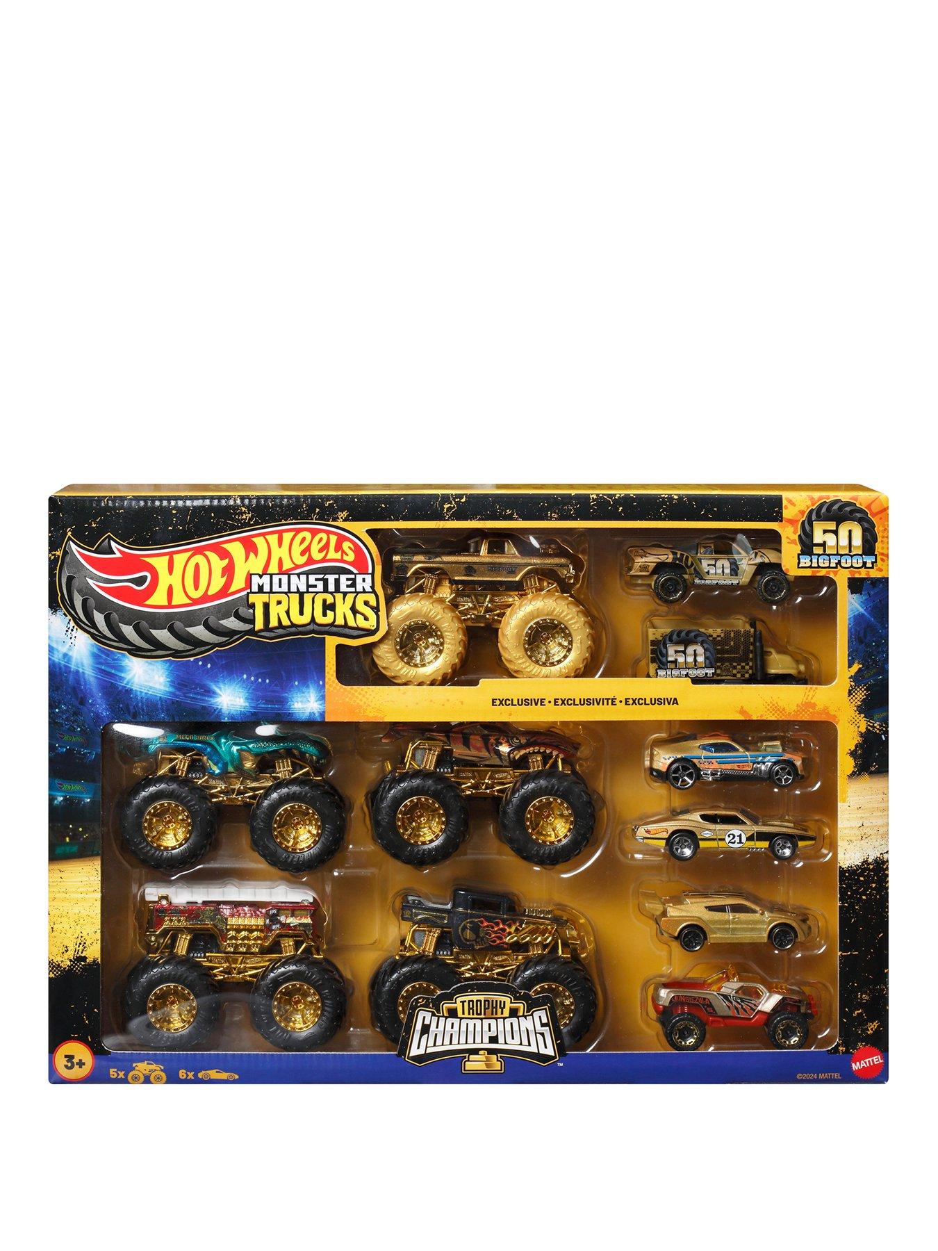 Image 1 of 2 of Hot Wheels Monster Trucks 1:64 Trophy Champions Collection